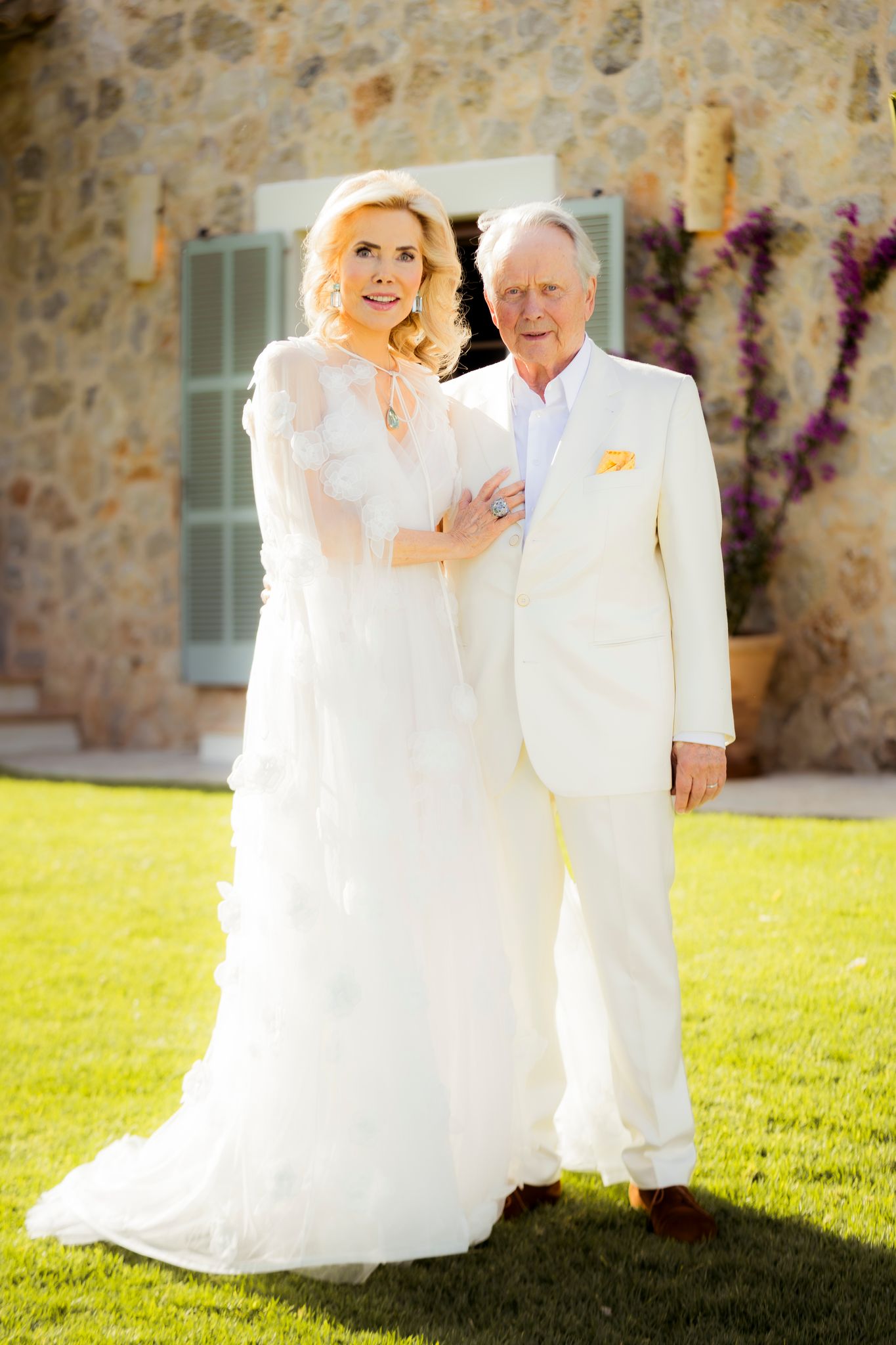 Gabriela und Wolfgang Porsche feiern ihre Hochzeit auf Mallorca. 
