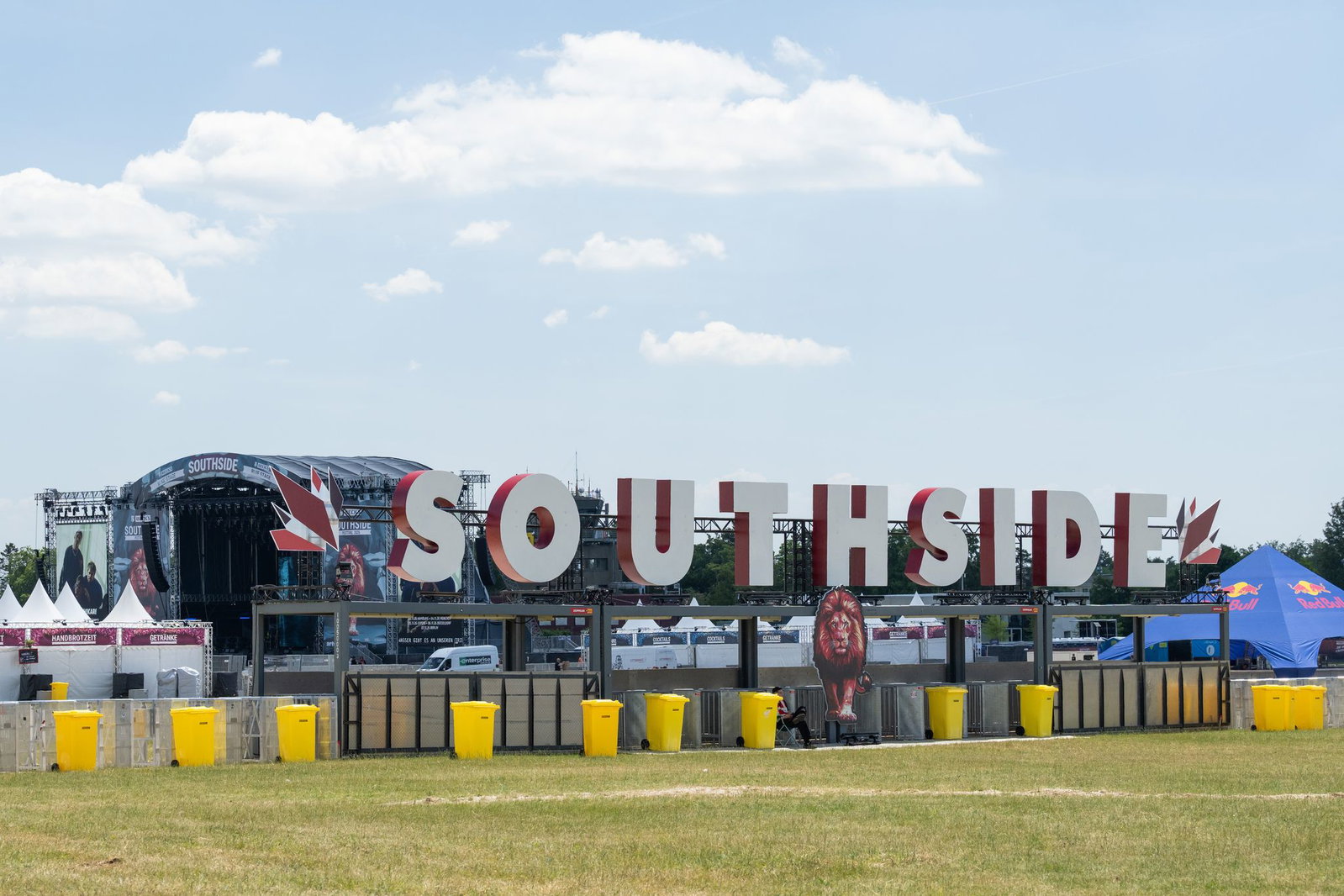 Anreisetag und Vorbereitungen Southside-Festival