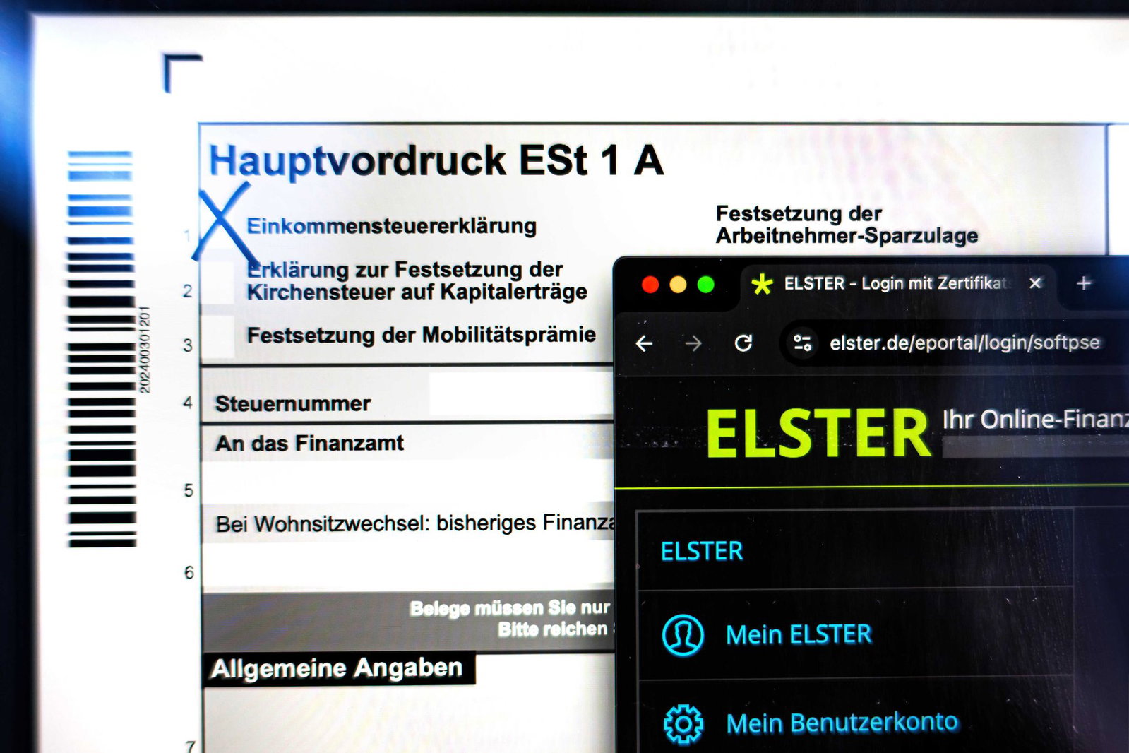 Am 1. Juli startet die Steuererklärung mit einem Klick. (Symbolbild)
