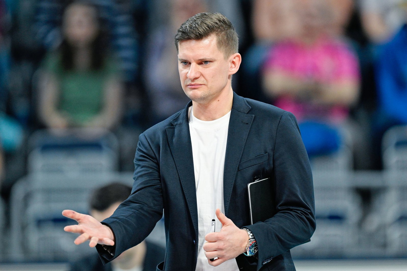 Bekommt einen neuen Regisseur: VfB-Trainer Adam Swaczyna. (Archivbild)