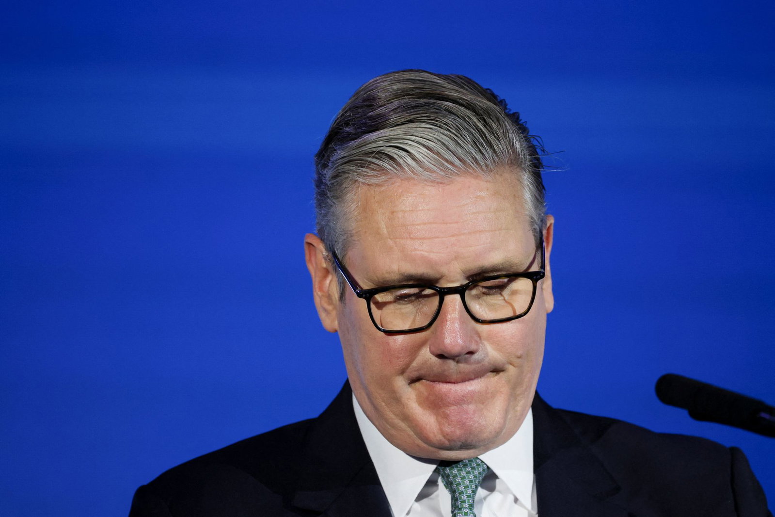 Tief in der Krise: Der britische Premierminister Keir Starmer. (Archivbild)