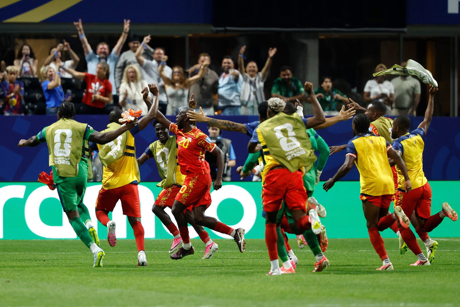 Die DR Kongo steht im WM-Sechzehntelfinale. 