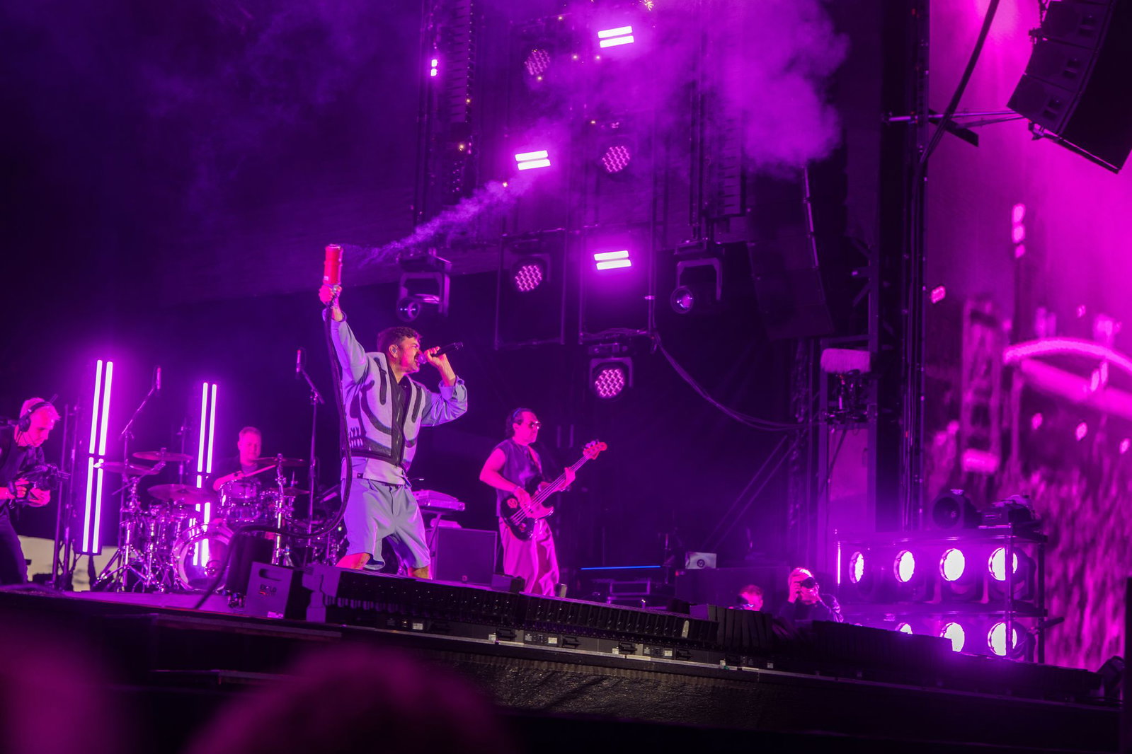 «Dankeschön für diesen wunderschönen, unfassbaren Abend», rief der Rapper Marteria.