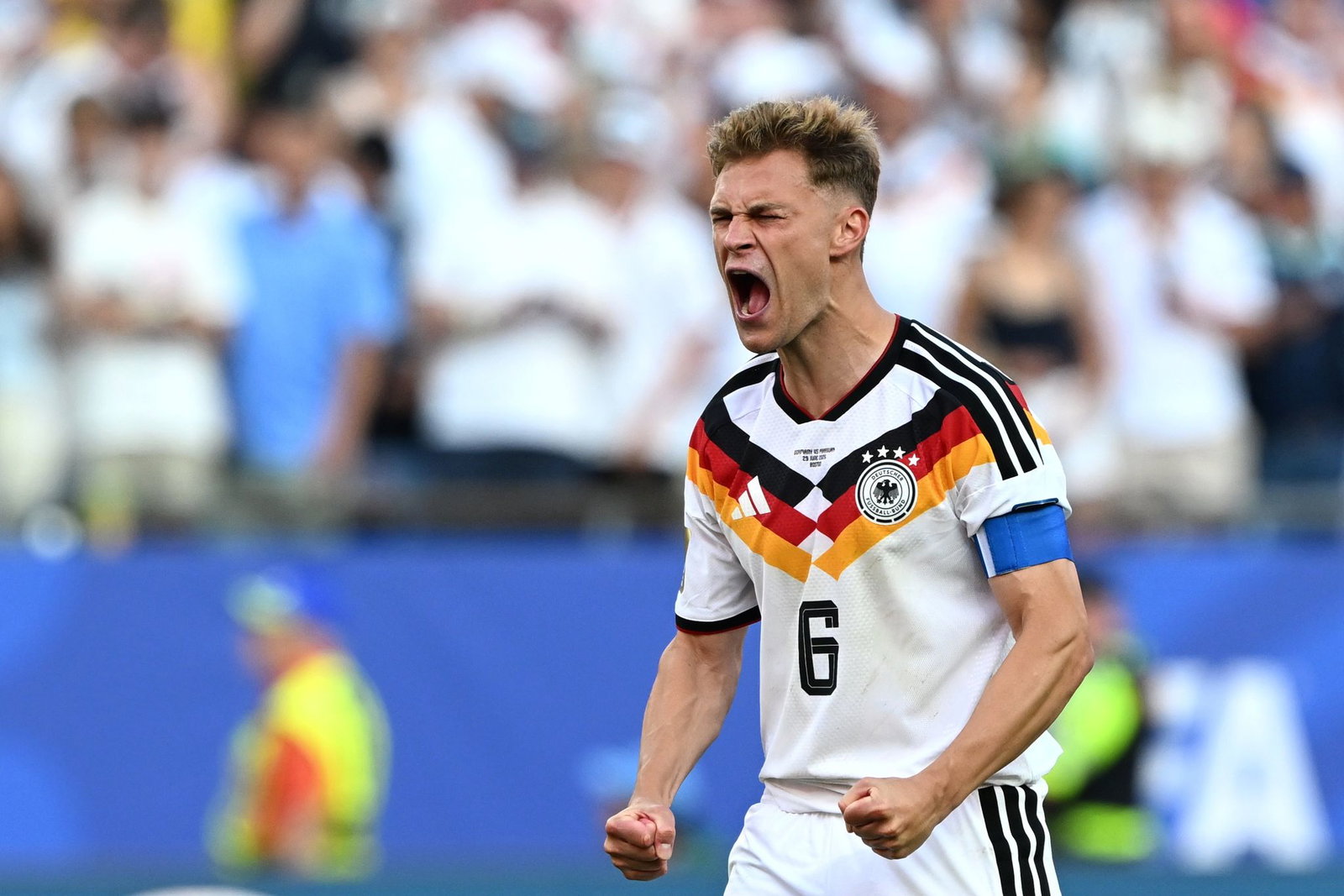 Wieder nur WM-Frust. Nach seinem Treffer im Elfmeterschießen ballte Joshua Kimmich noch die Fäuste. 