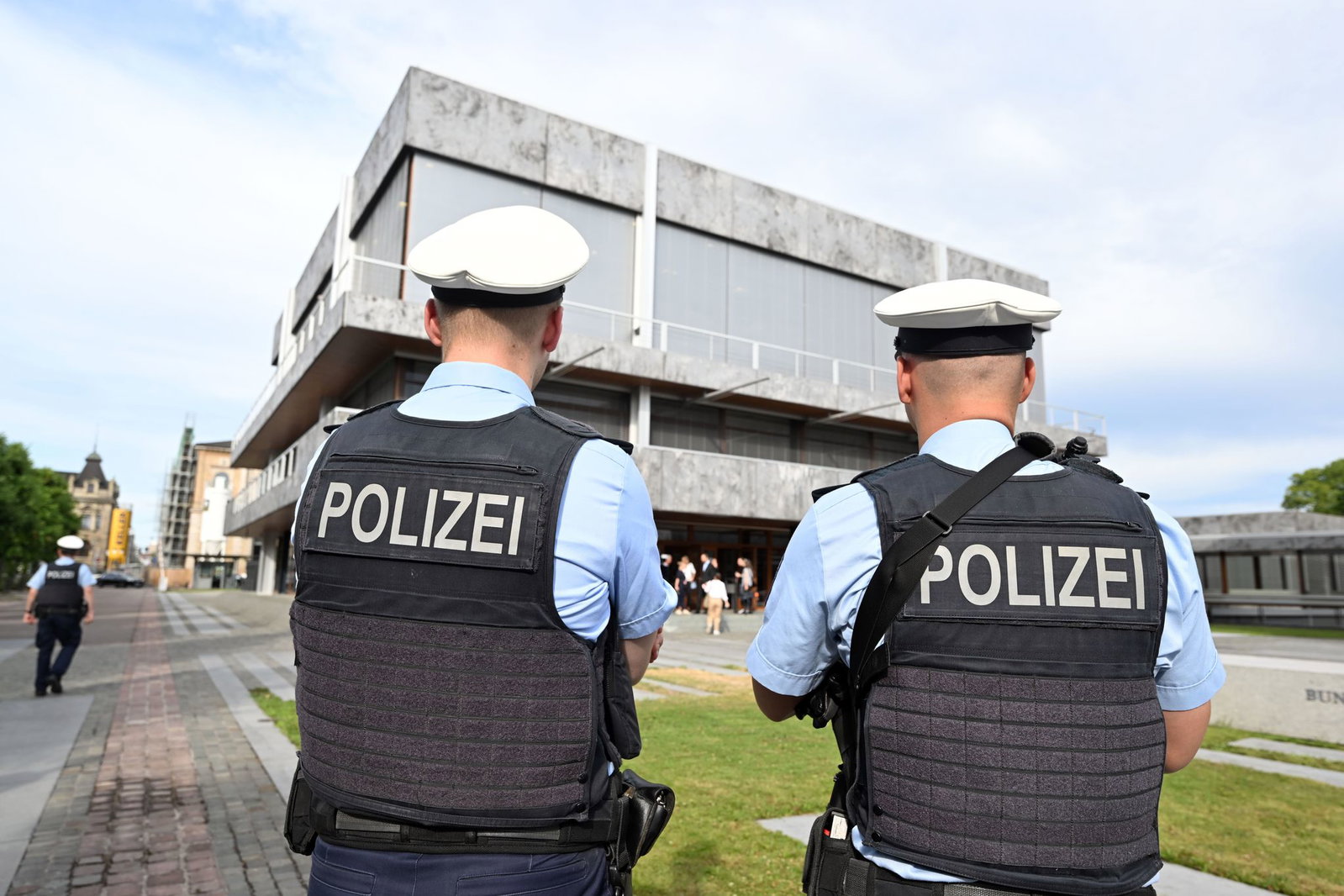 Am Bundesverfassungsgericht geht es um Befugnisse der Polizei.
