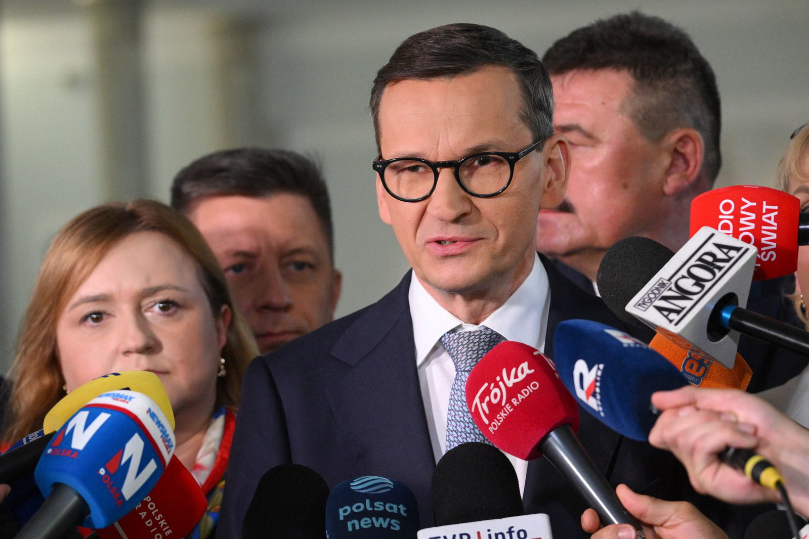 Polens Ex-Regierungschef Mateusz Morawiecki verlässt mit einer Gruppe von Abgeordneten die PiS. 