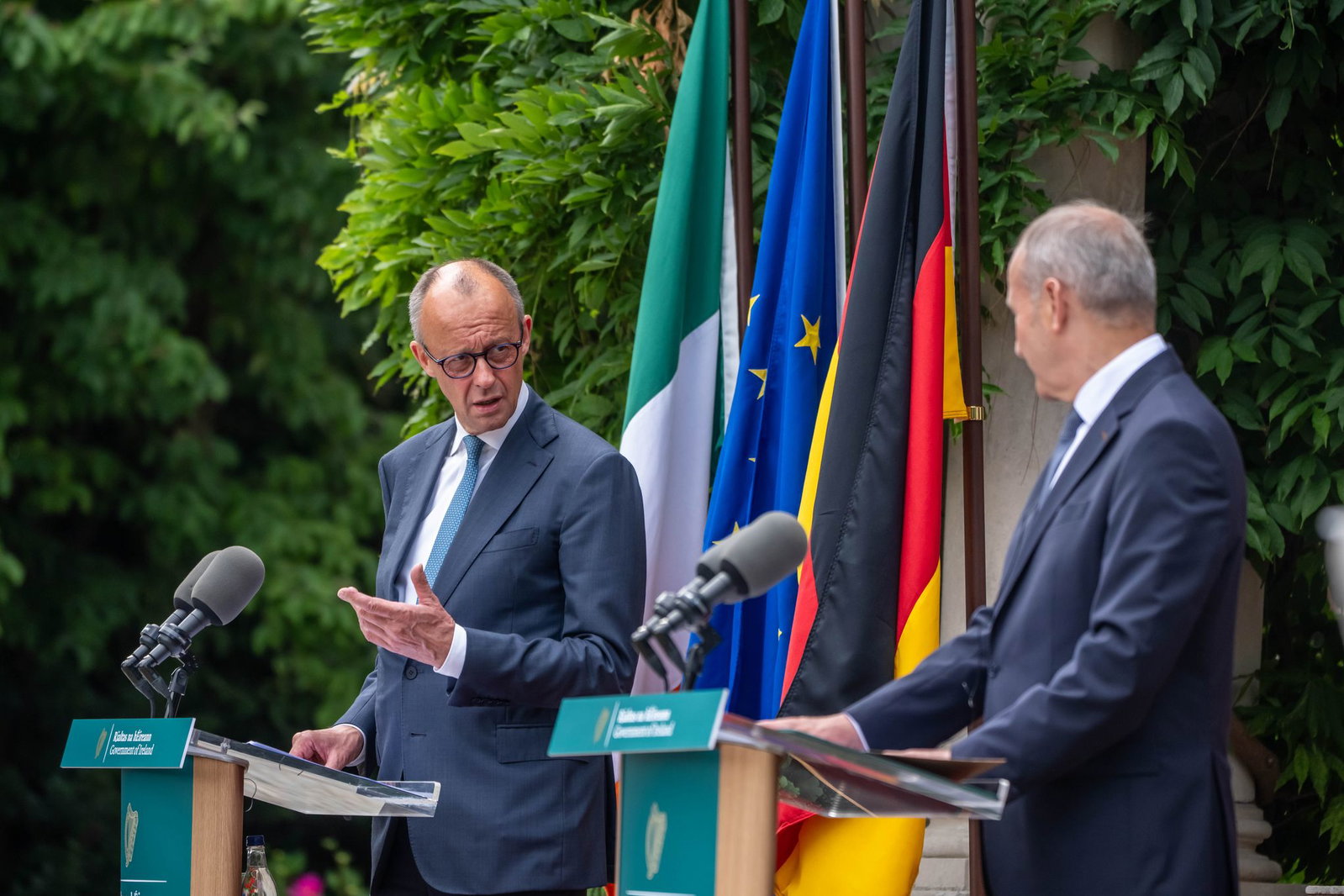 Vertraut darauf, dass Irland einen «realistischen Vorschlag» für den neuen EU-Etat vorlegt: Bundeskanzler Friedrich Merz.