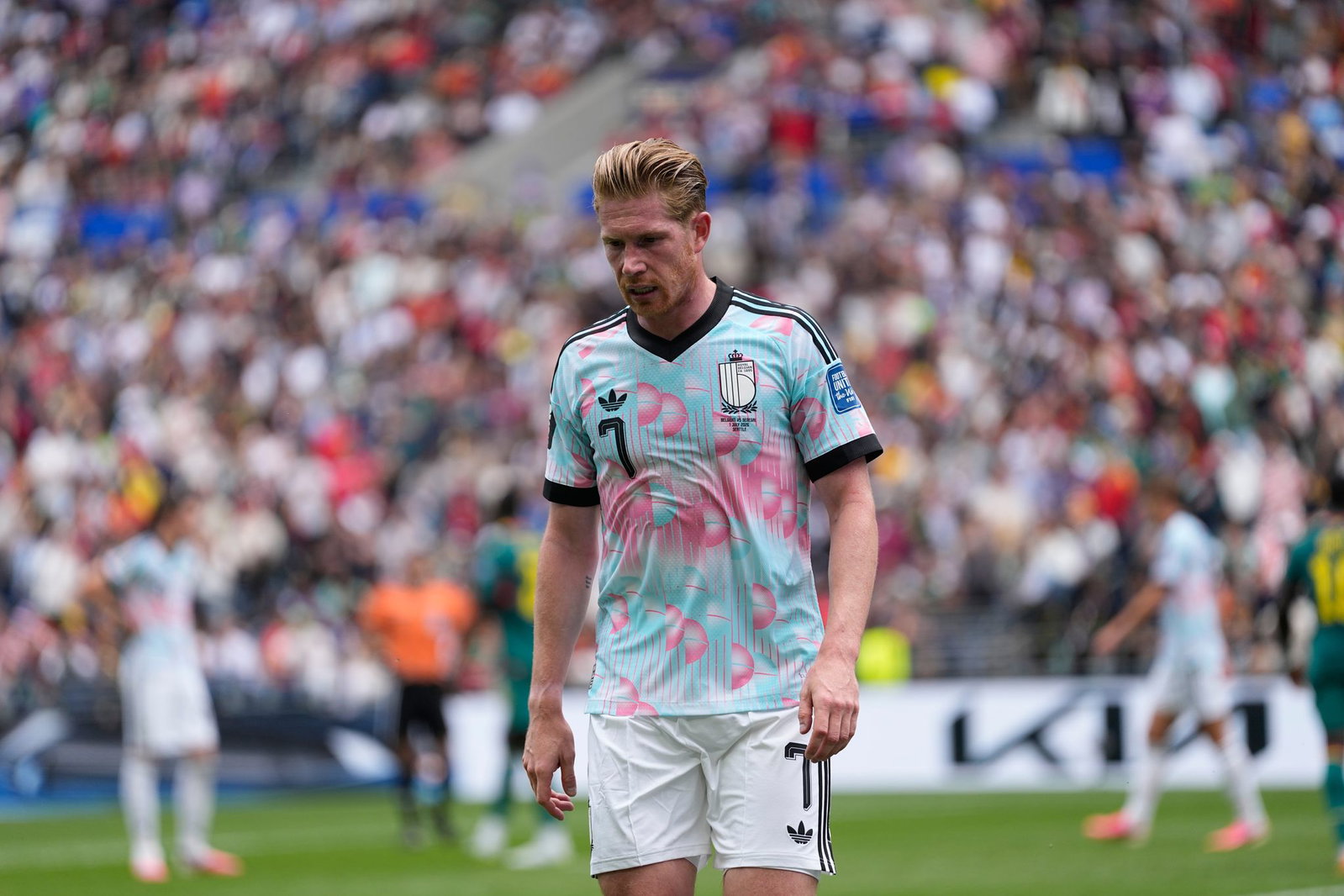 Abgang nach 56 Minuten: De Bruyne wird ausgewechselt.