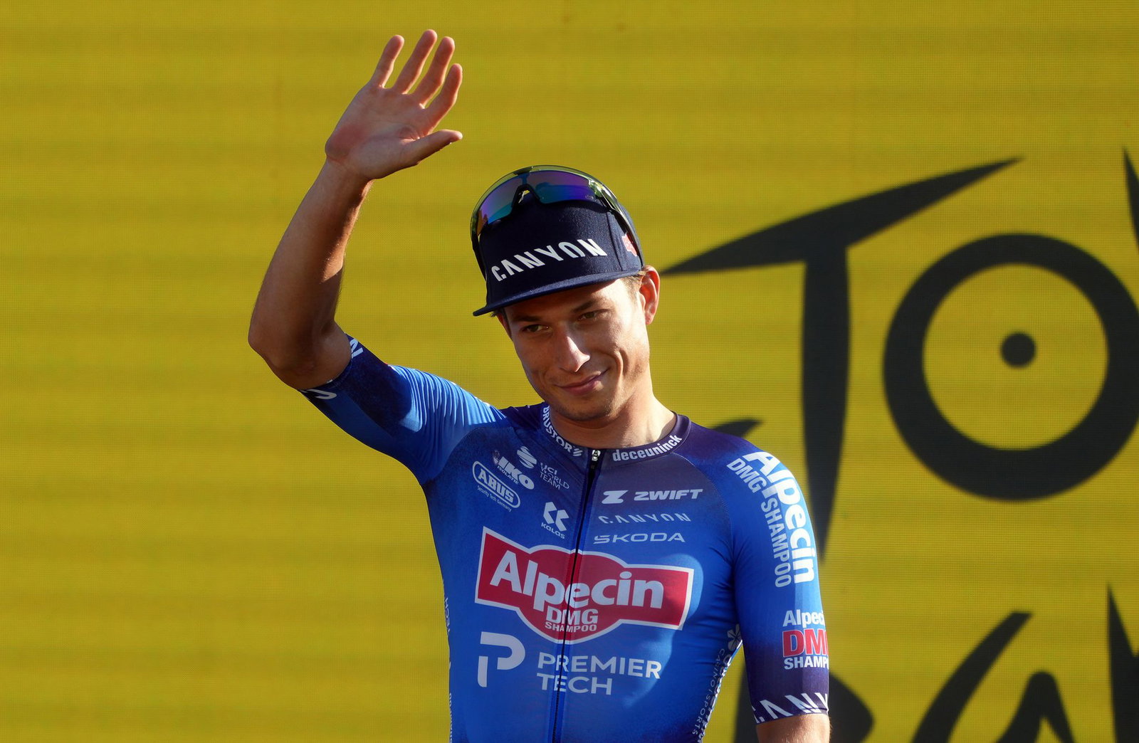 Der belgische Sprinter Jasper Philipsen belegte Platz drei auf der elften Tour-Etappe. (Archivbild)