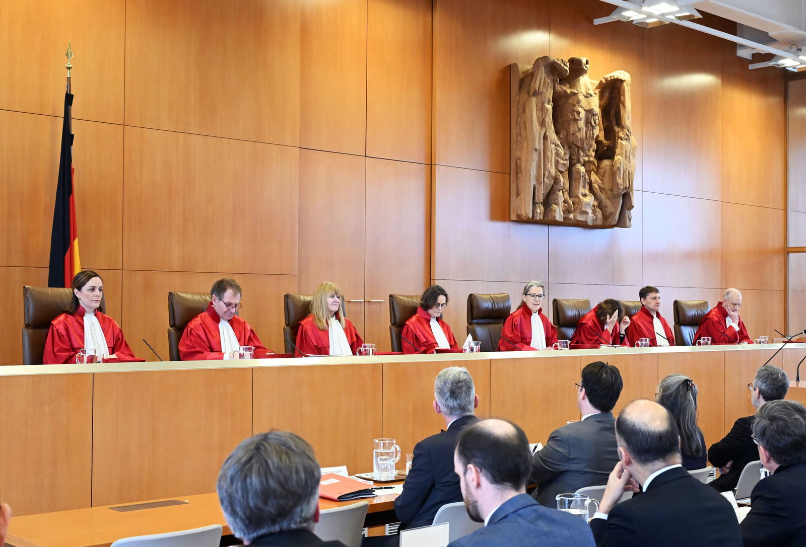 Per Eilverfahren stoppte das Bundesverfassungsgericht 2023 vorläufig das umstrittene Heizungsgesetz. (Archivbild)