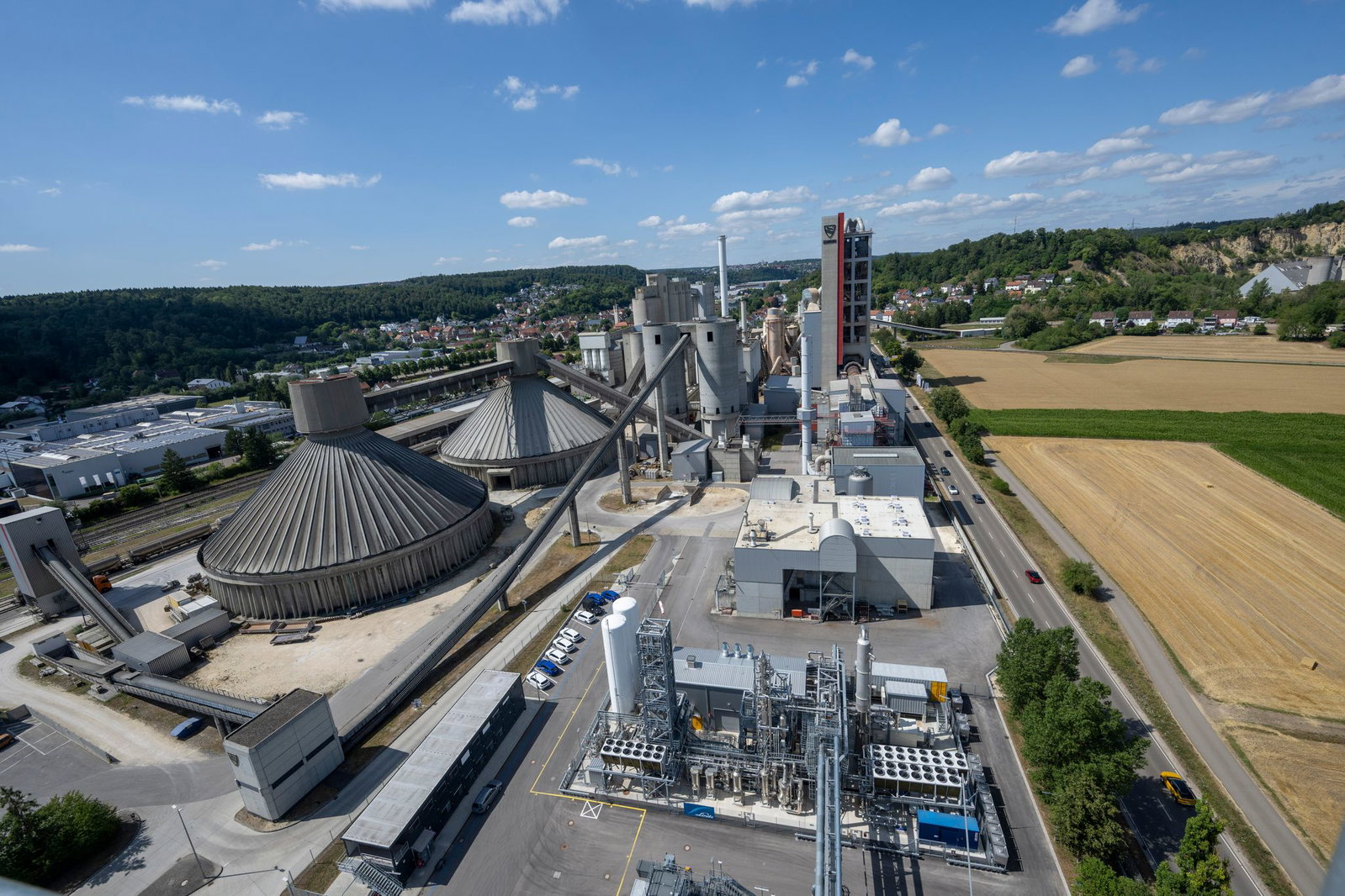 In Baden-Württemberg wird an klimafreundlichem Zement geforscht.