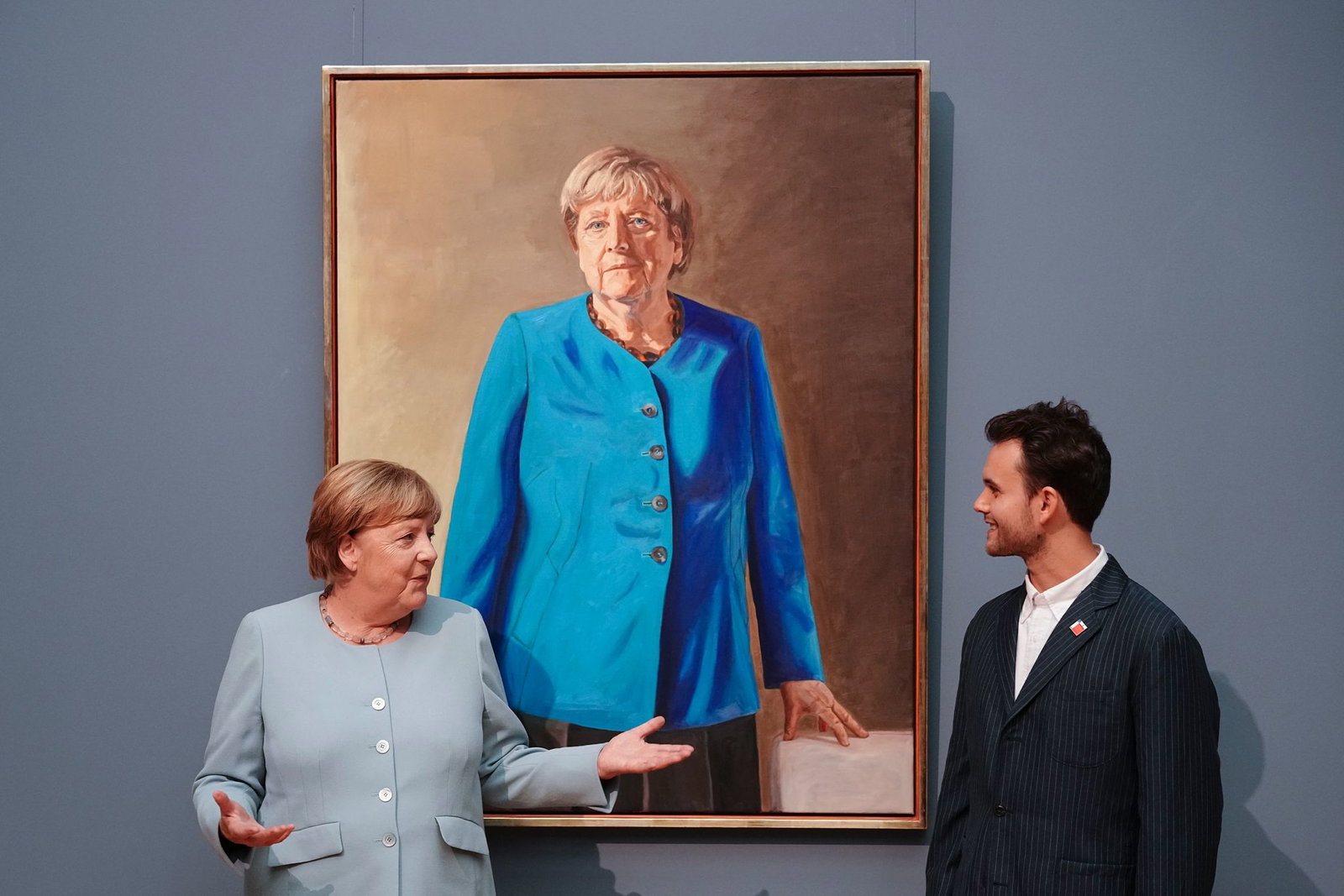 Die Entstehung des Porträts war ein monatelanger Prozess.