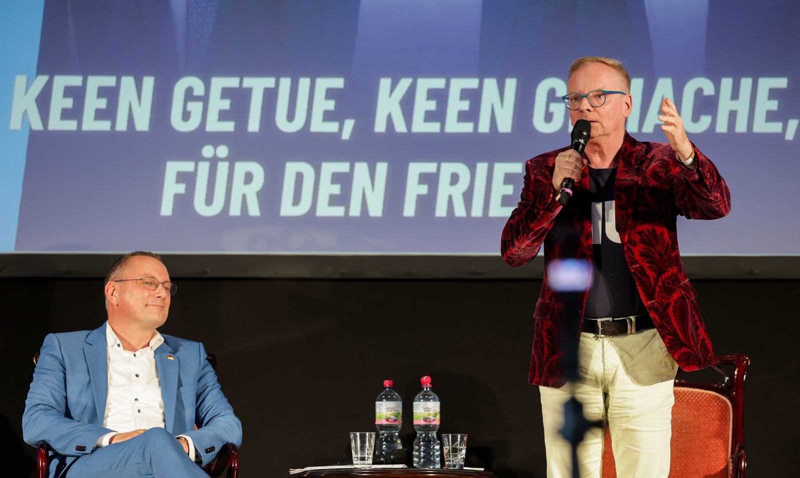 Uwe Steimle weist die Kritik zurück.