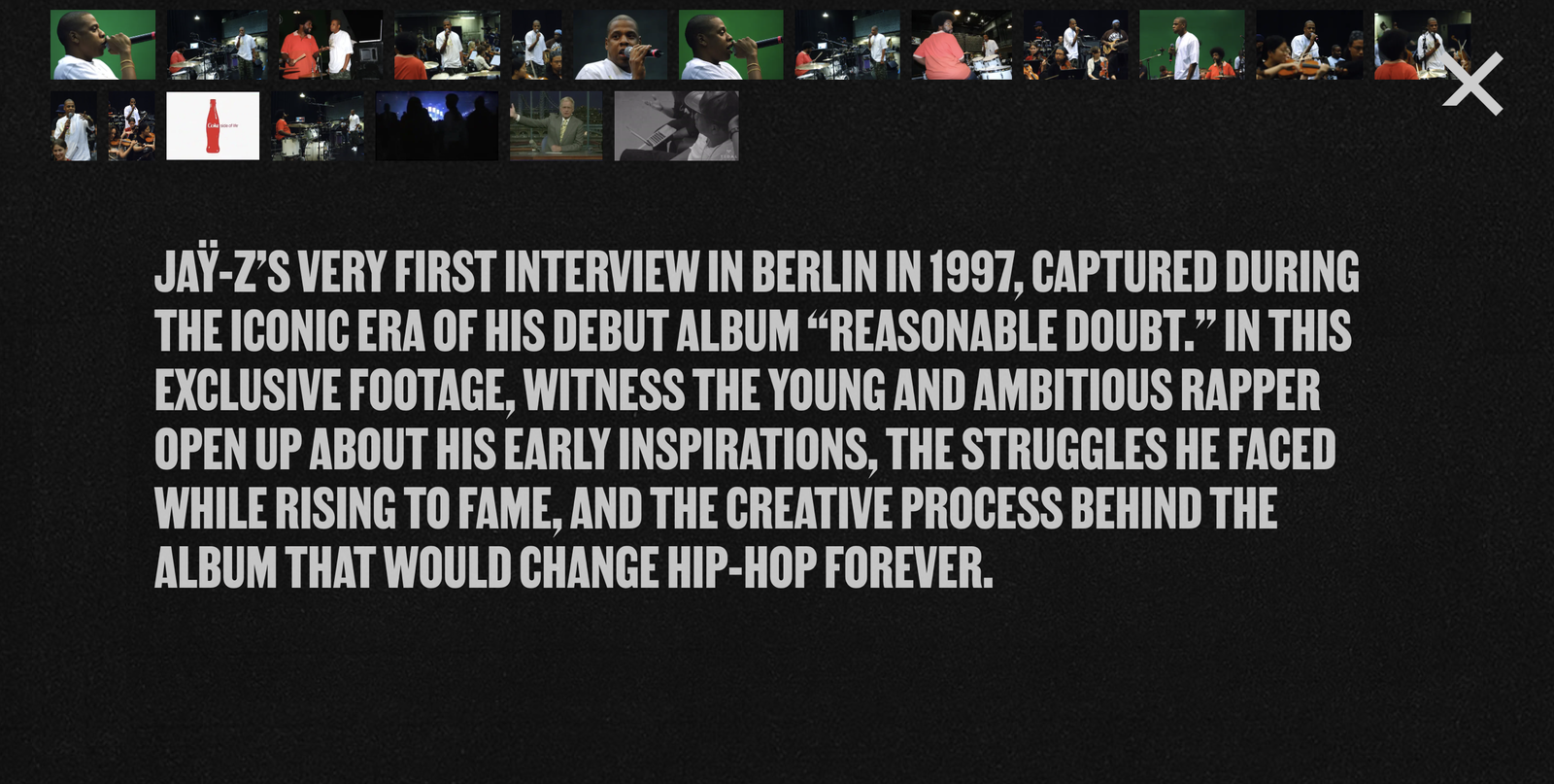 JAŸ-Z’s very first interview in Berlin