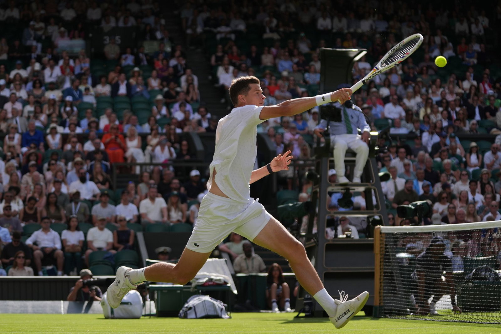 Der Belgier Alexander Blockx stellte Alexander Zverev vor Probleme.
