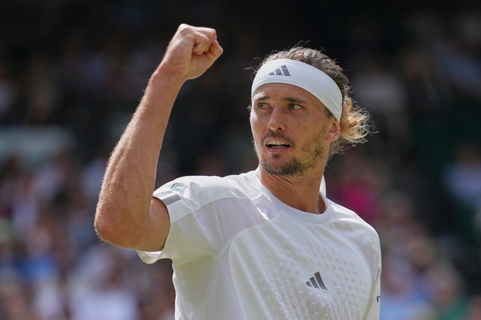 Alexander Zverev steht zum ersten Mal im Wimbledon-Finale. 