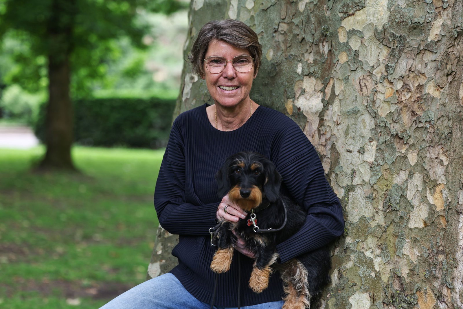Bettina und ihre Ilse - zu diesem Doppel kam es, als sie sich nach ihrem Ausstieg beim «Kölner Treff» einen zweiten Hund gönnte.