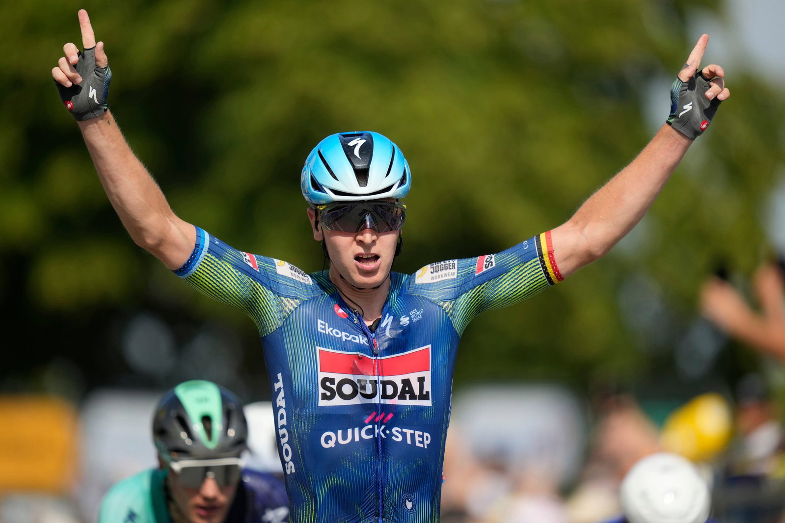 Tim Merlier hat die 8. Etappe der Tour de France im Sprint gewonnen.