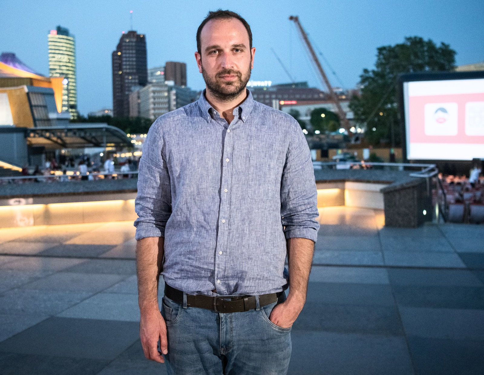 Alexandre Koberidze ist ein häufiger Gast bei Filmfestivals, hier zu sehen bei der Berlinale 2021. (Archivbild)
