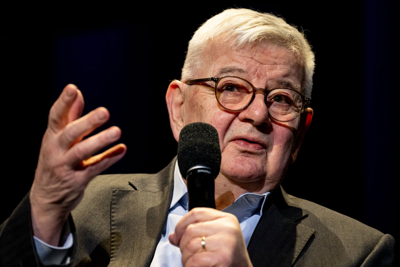 Europas Staats- und Regierungschefs näherten sich Donald Trump «auf breiter Schleimspur», kommentiert Joschka Fischer. (Archivbild)