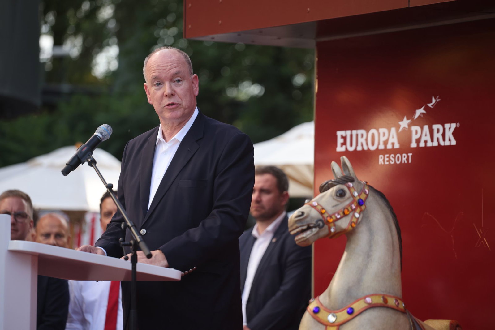 Fürst Albert II. lobte den neuen Themenbereich wiederholt.