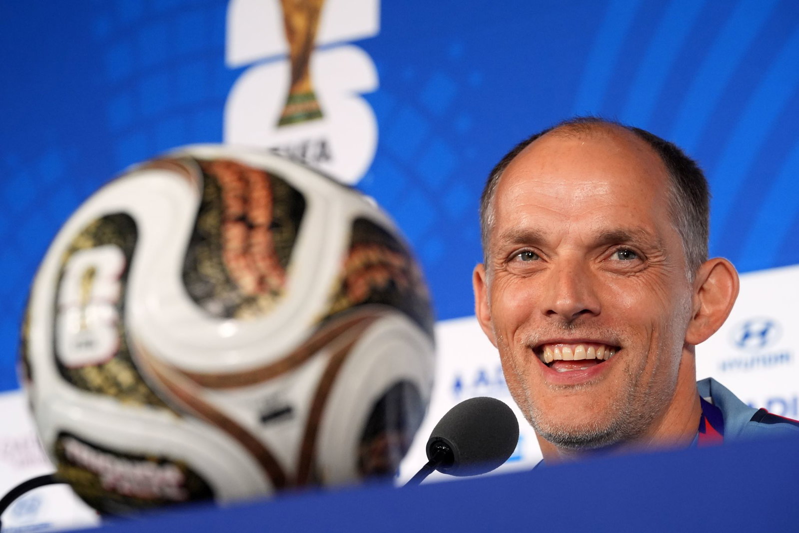 Thomas Tuchel strahlte große Vorfreude auf das WM-Halbfinale aus.