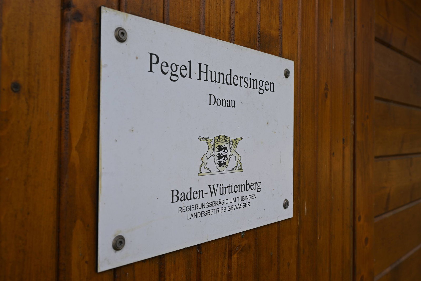 Am Pegel Hundersingen wurden für Ende Juni ungewöhnlich niedrige Wasserstände und Abflüsse gemessen. 