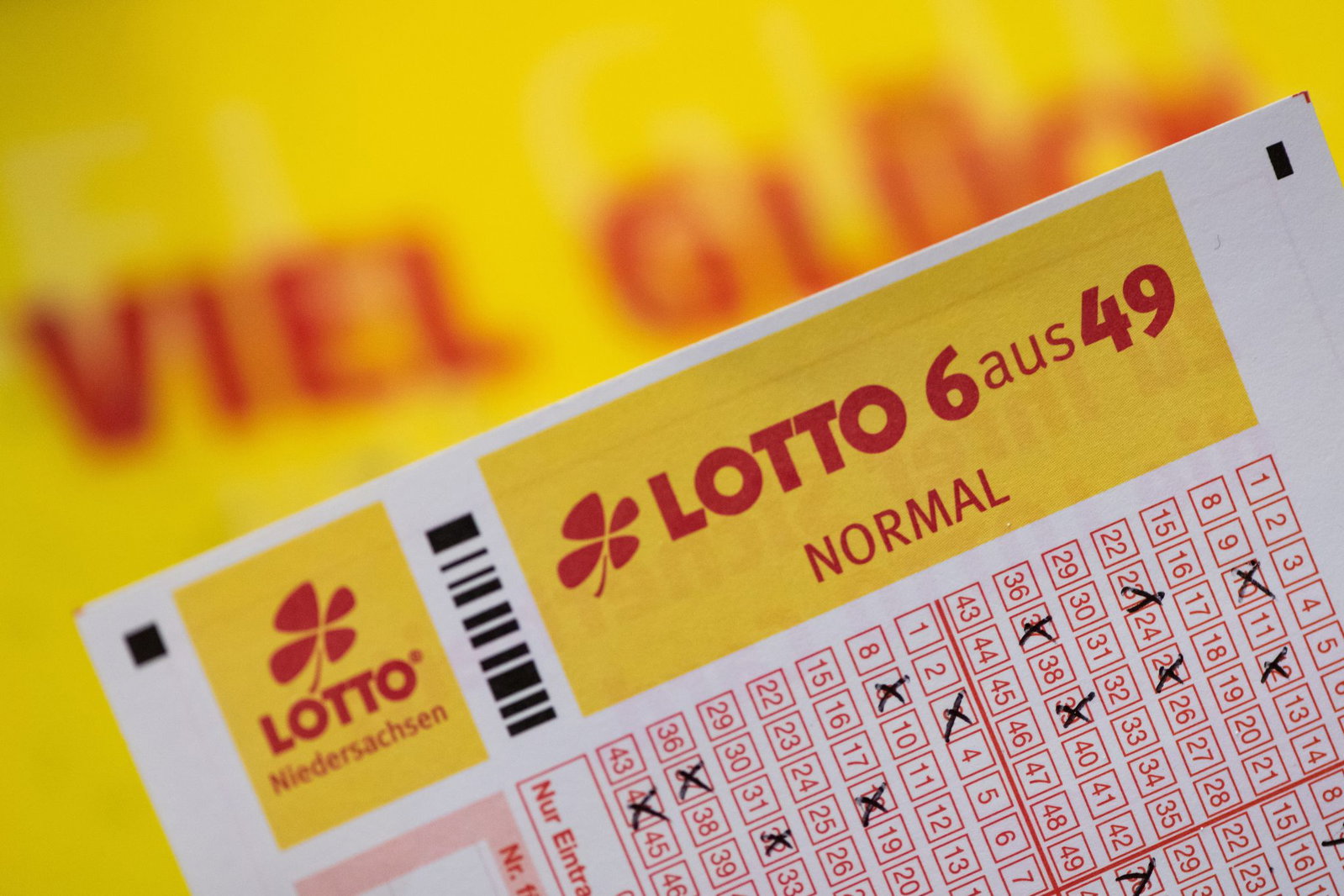 Für das Spiel «Lotto 6 aus 49» gab der Tipper oder die Tipperin den Spielschein anonym ab. (Symbolbild)