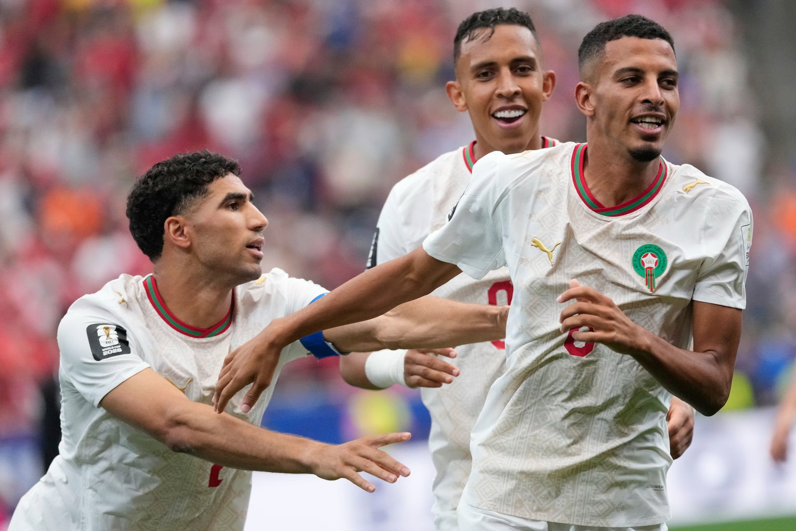 Azzedine Ounahi (r.) traf zur Führung.
