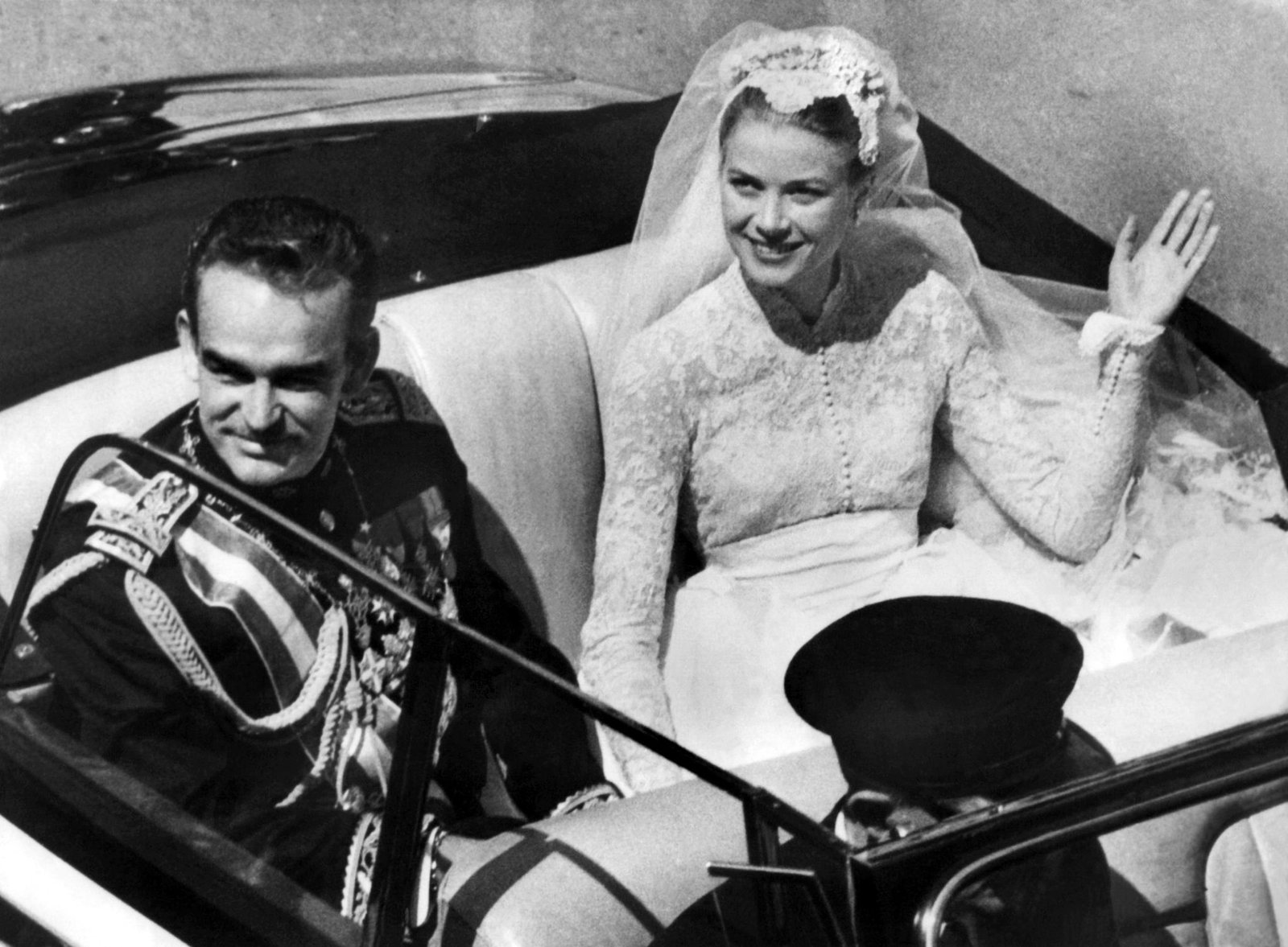 Hollywood meets Adel: die Traumhochzeit von Grace Kelly und Fürst Rainier von Monaco. (Archivbild)