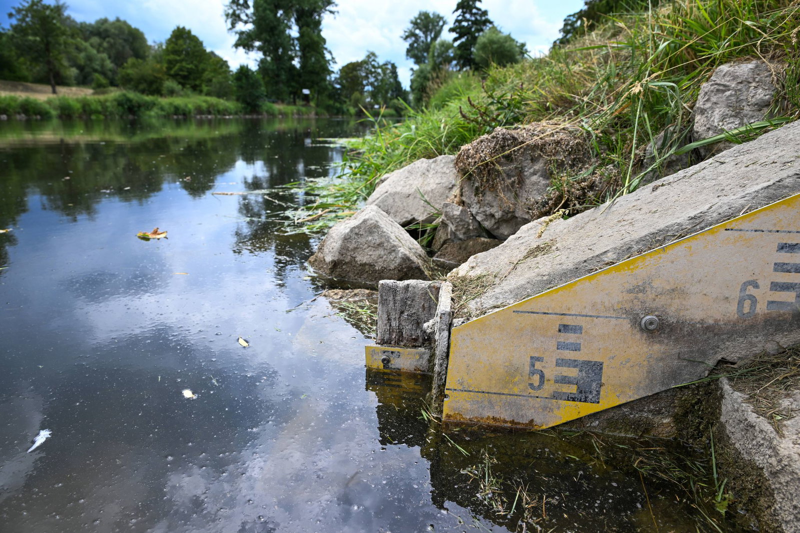 Solch ausgeprägte Niedrigwasserverhältnisse treten den Experten nach an der oberen Donau üblicherweise erst im Spätsommer oder Herbst auf. 
