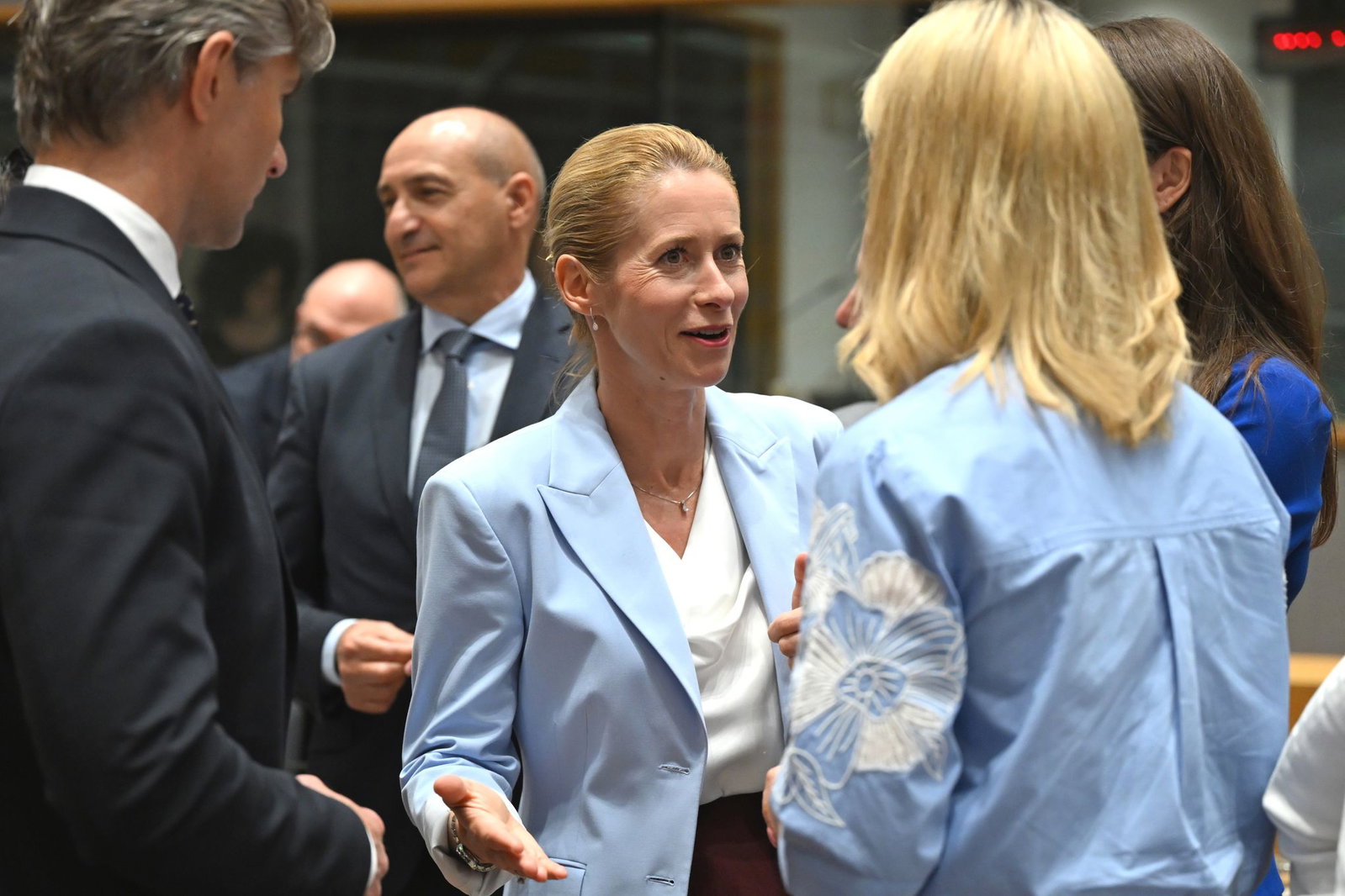 Hat einen schwierigen Vermittlerjob: Die EU-Außenbeauftragte Kaja Kallas.