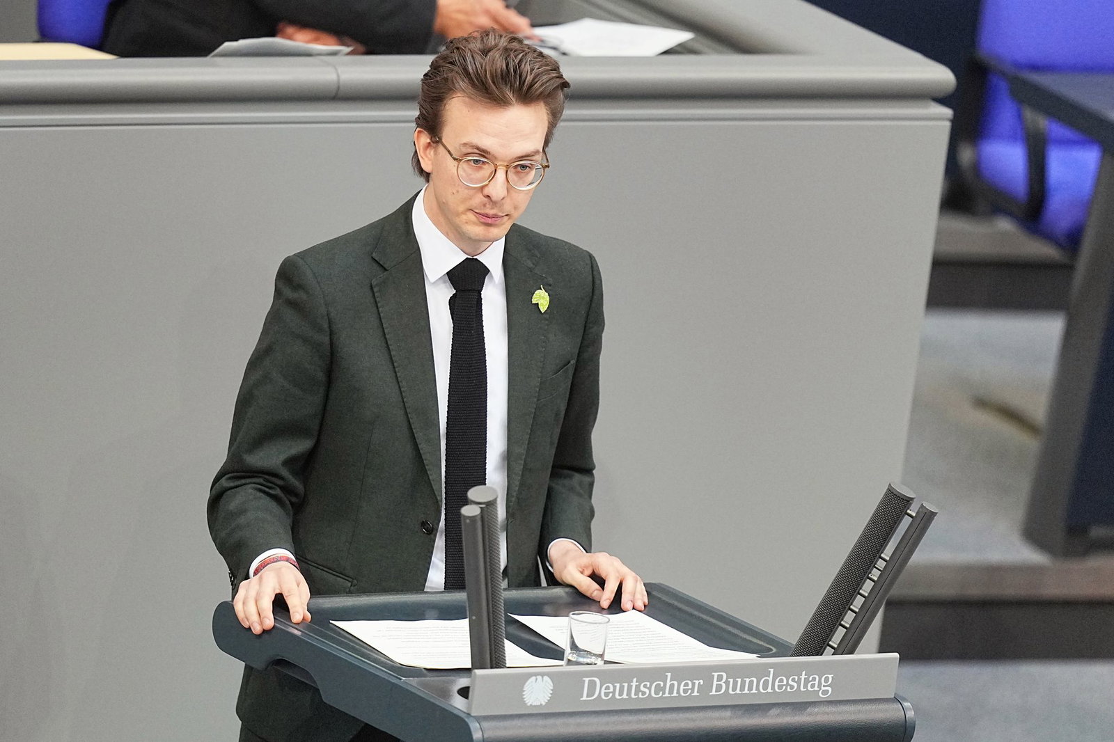 Leon Eckert kümmert sich in der Grünen-Bundestagsfraktion um das Thema Katastrophenschutz. (Archivfoto)