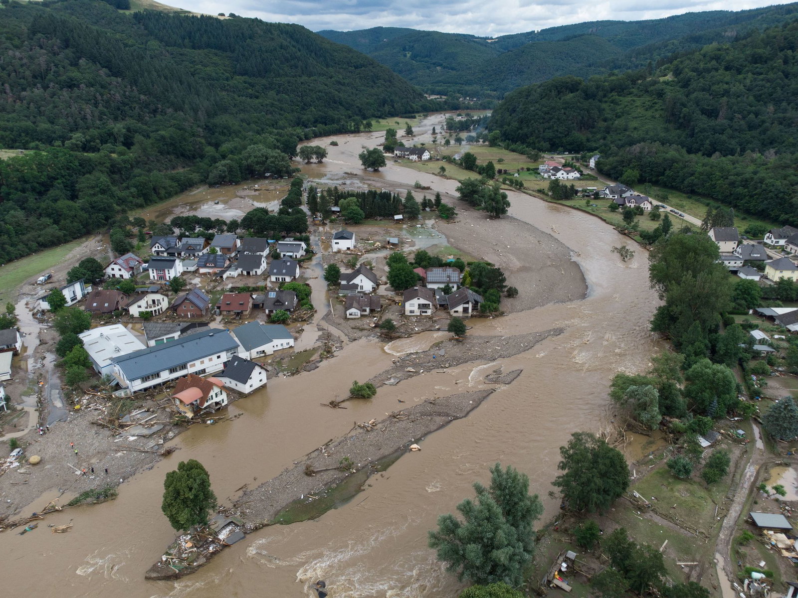 Das Hochwasser im Juli 2021 kostete mehr als 180 Menschenleben. (Archivbild)