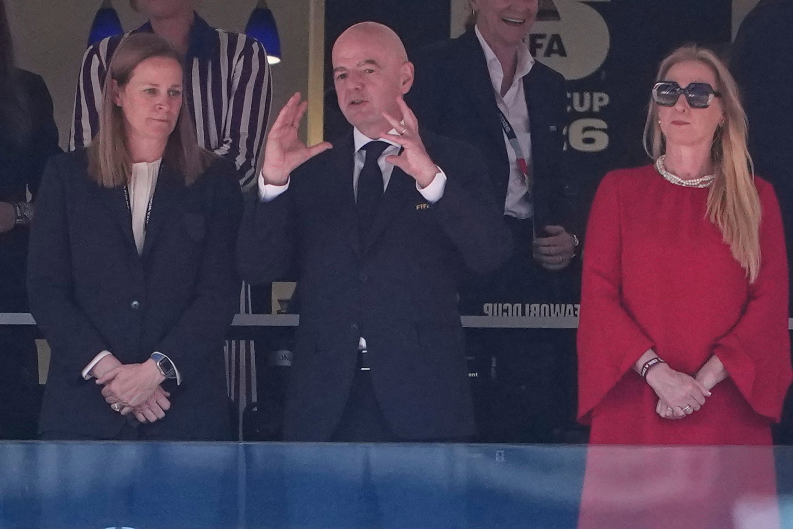 FIFA-Boss Infantino sah in Seattle zu.
