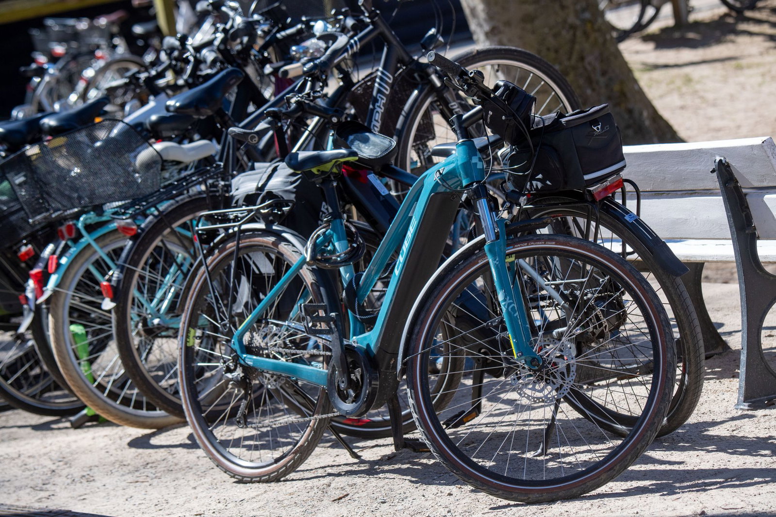 Mit einem E-Bike verletzte sich ein Mann auf Usedom. (Archivbild)