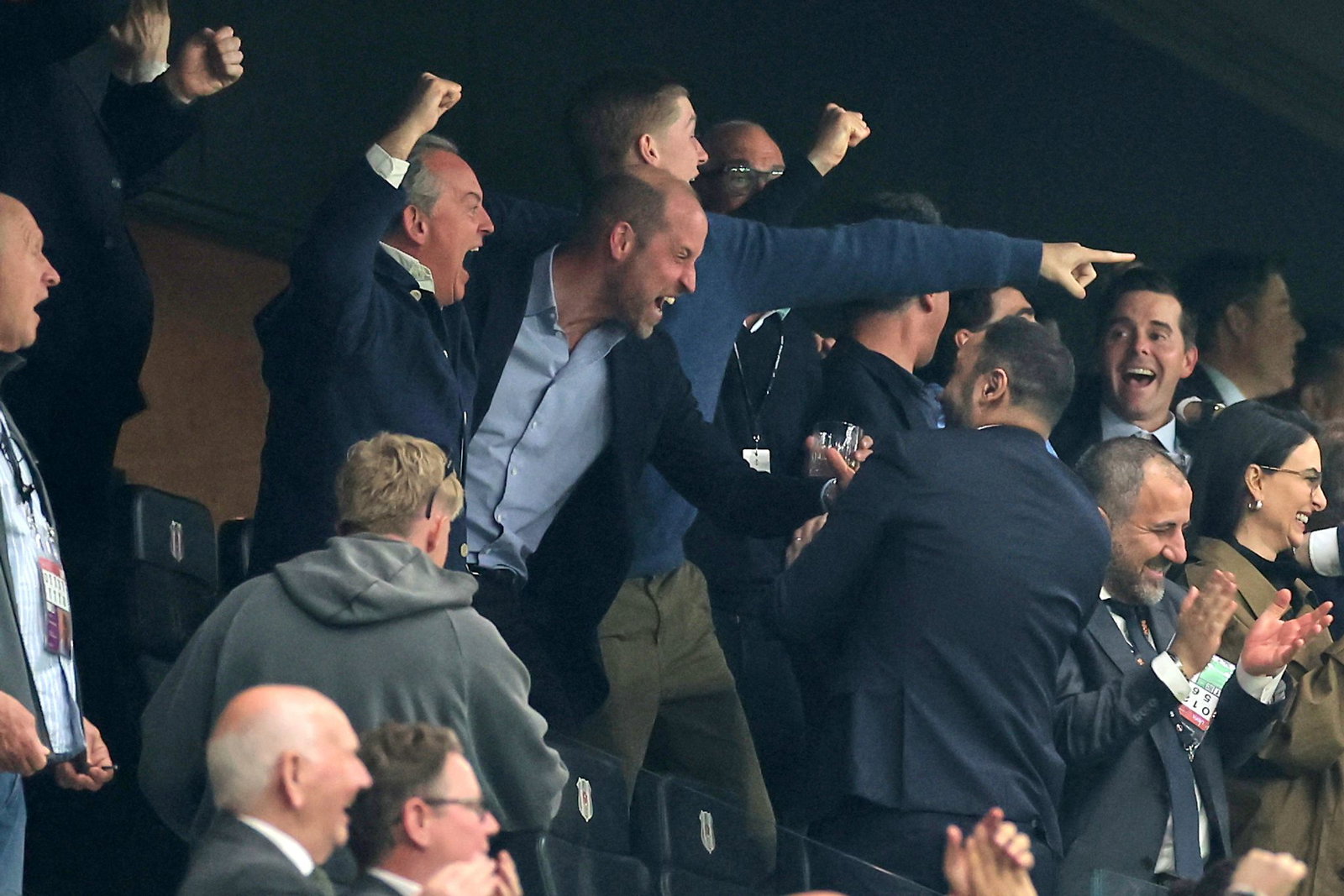 Prinz William fiebert immer wieder im Stadion mit seinem Lieblingsverein Aston Villa mit. (Archivbild)