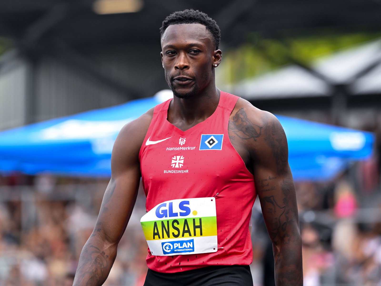 Der deutsche Rekordhalter Owen Ansah ist erneut zum deutschen 100-Meter-Titel gestürmt.