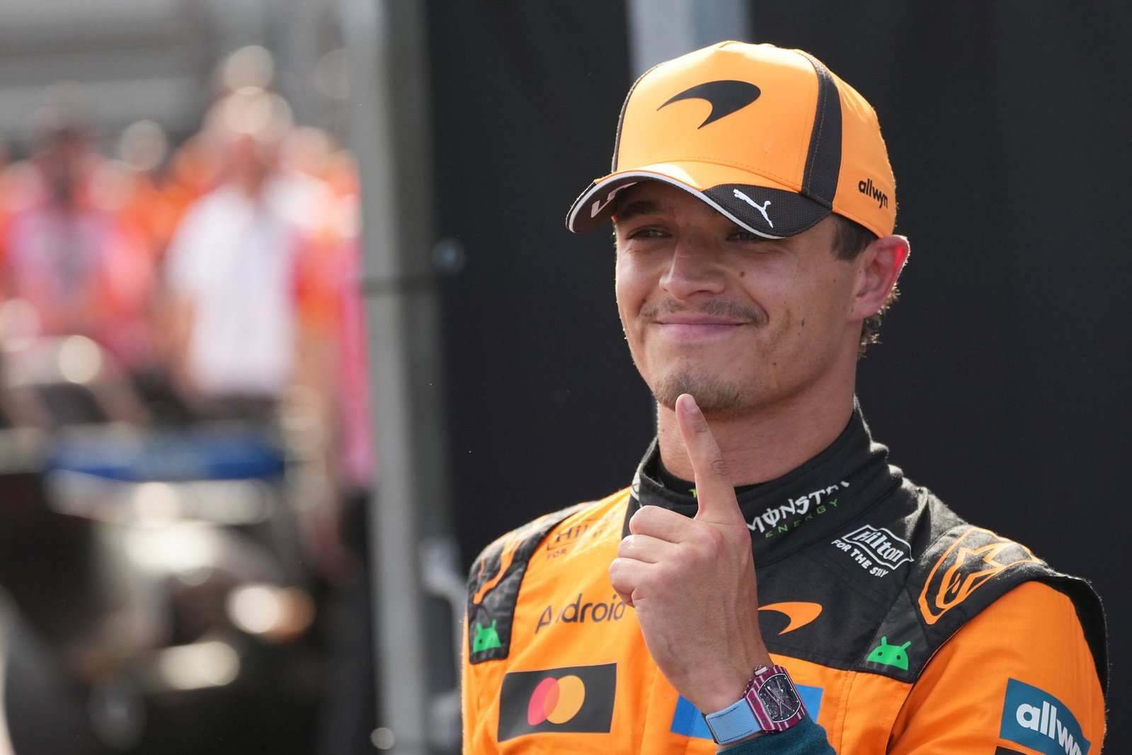 Lando Norris durchbricht die Mercedes-Dominanz.