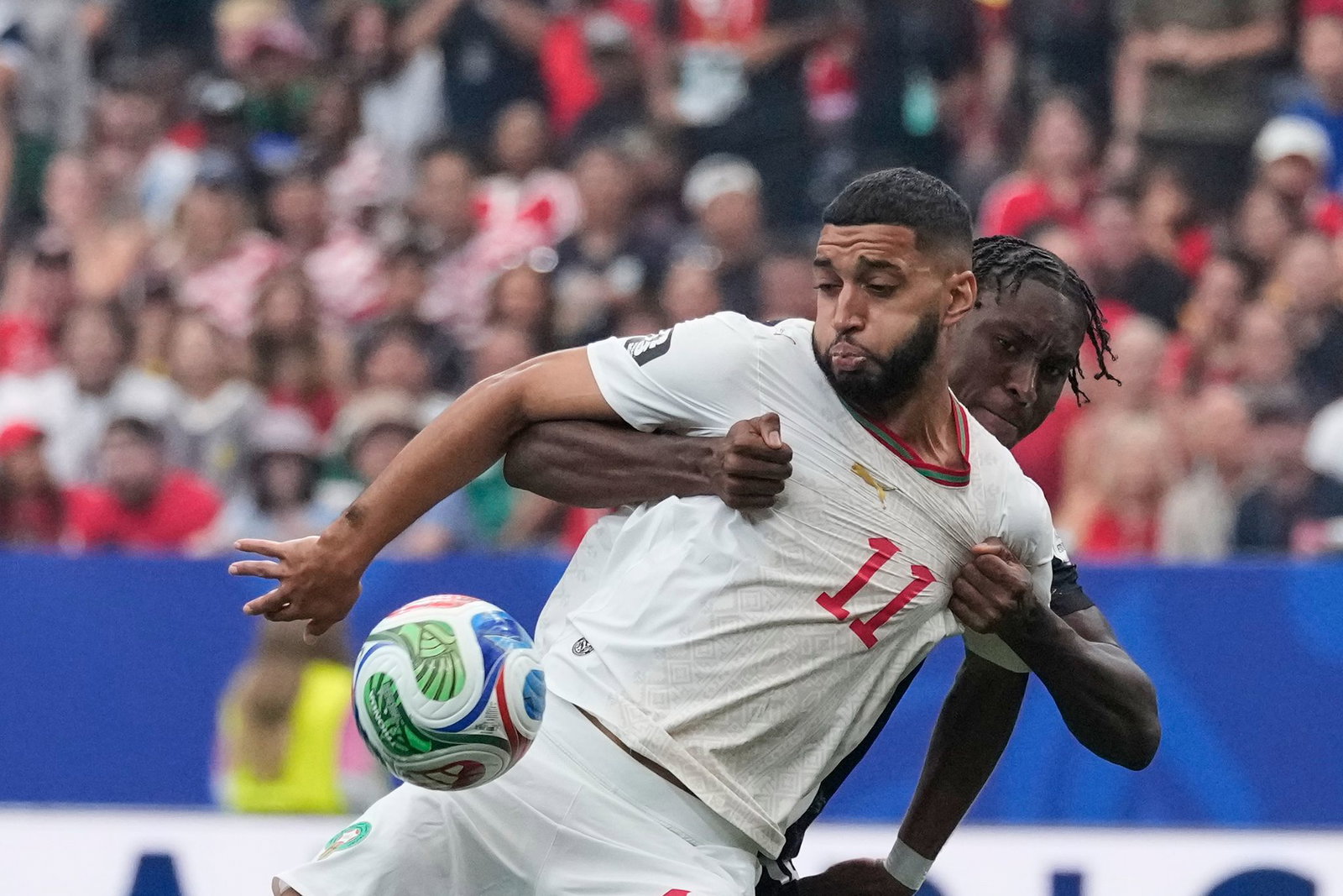 Nächste Saison beim FC Bayern, noch bei der WM, allerdings ohne Einsatz im Viertelfinale: Ismael Saibari. (Archivfoto)