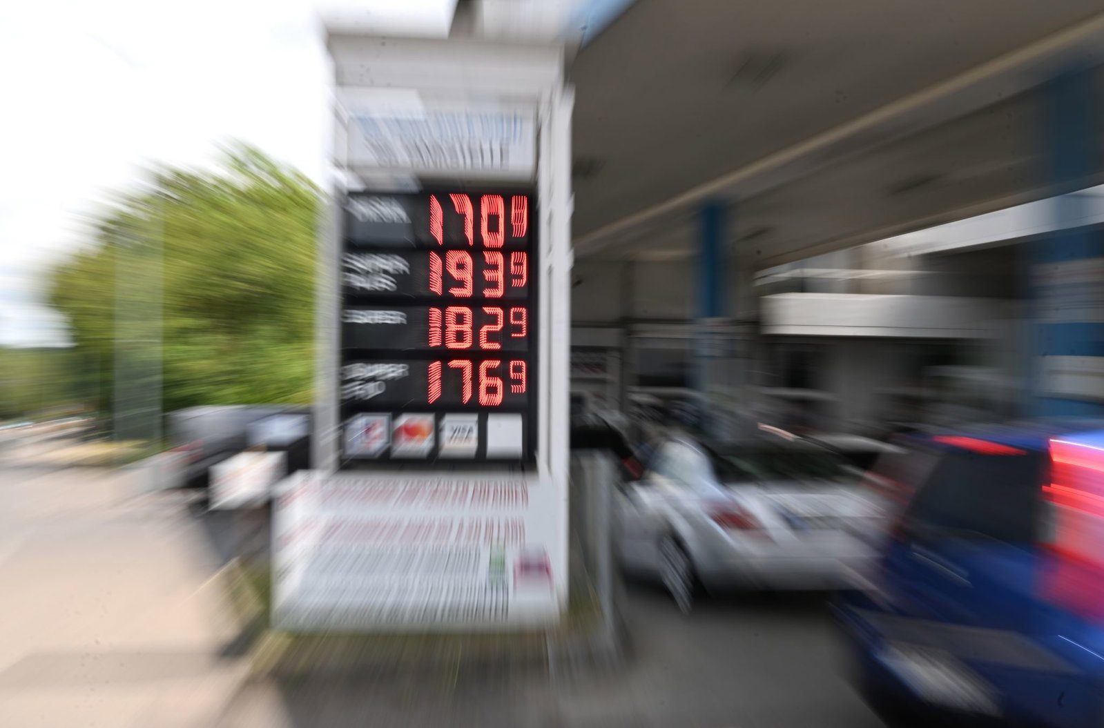 Die Tankstelle in Esslingen ist für günstige Spritpreise bekannt.