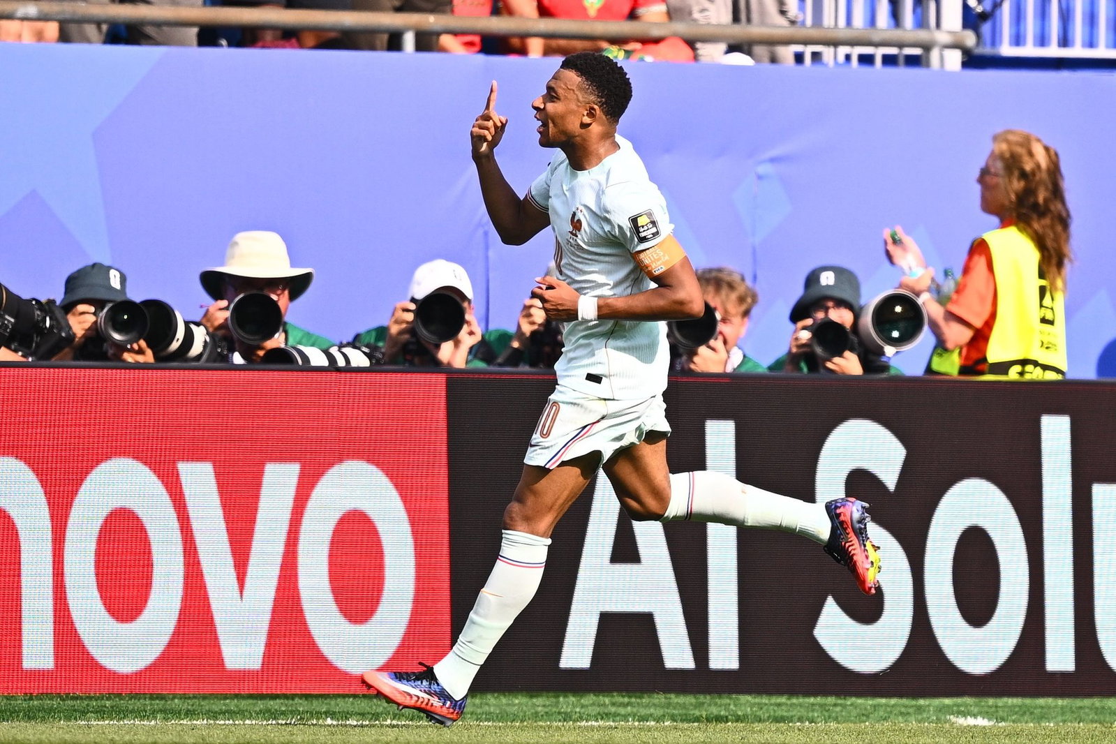 Kylian Mbappé erzielte sein insgesamt 20. WM-Tor.