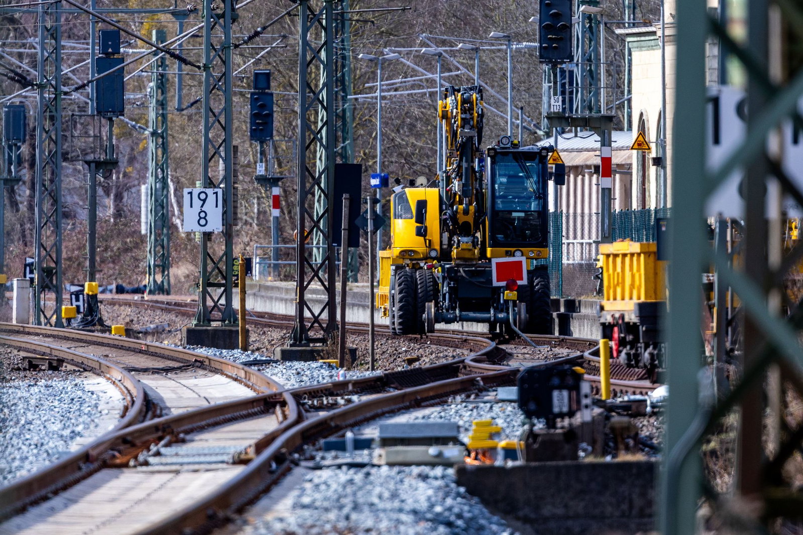 Ein großer Teil des Sondervermögens geht in die Sanierung des Schienennetzes. 