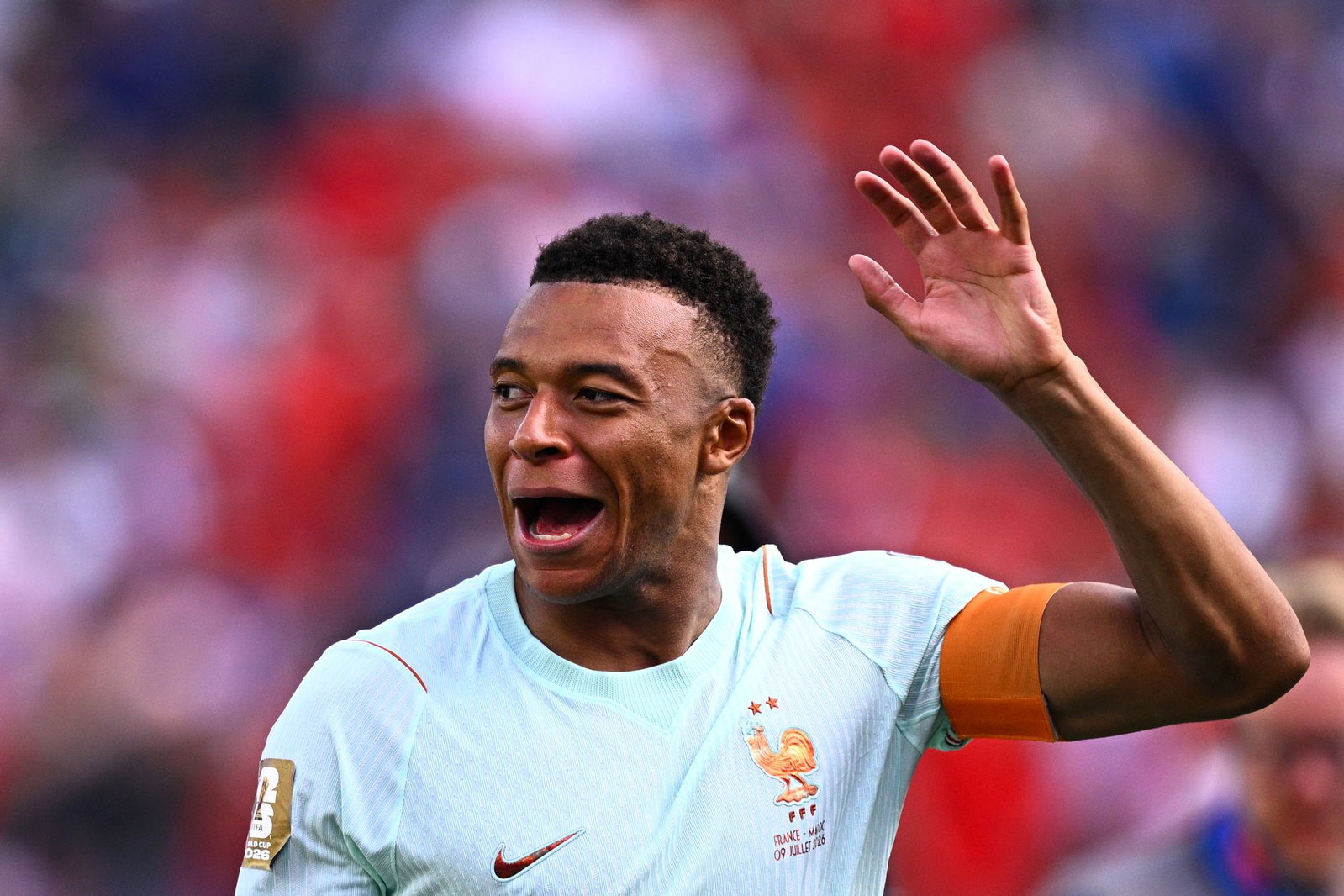 Hat bei dieser WM schon acht Tore erzielt: Kylian Mbappé.