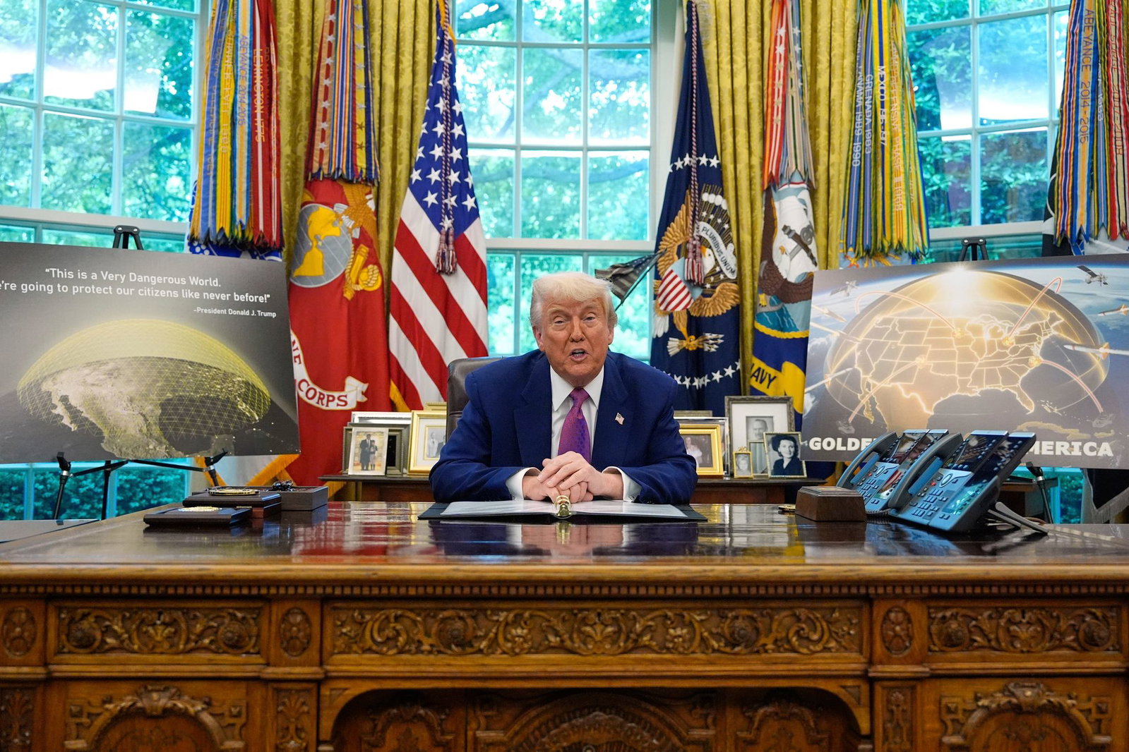 Lässt Donald Trump weitere US-Atomwaffen in Europa stationieren? Experten halten dies für ein realistisches Szenario. (Archivbild)