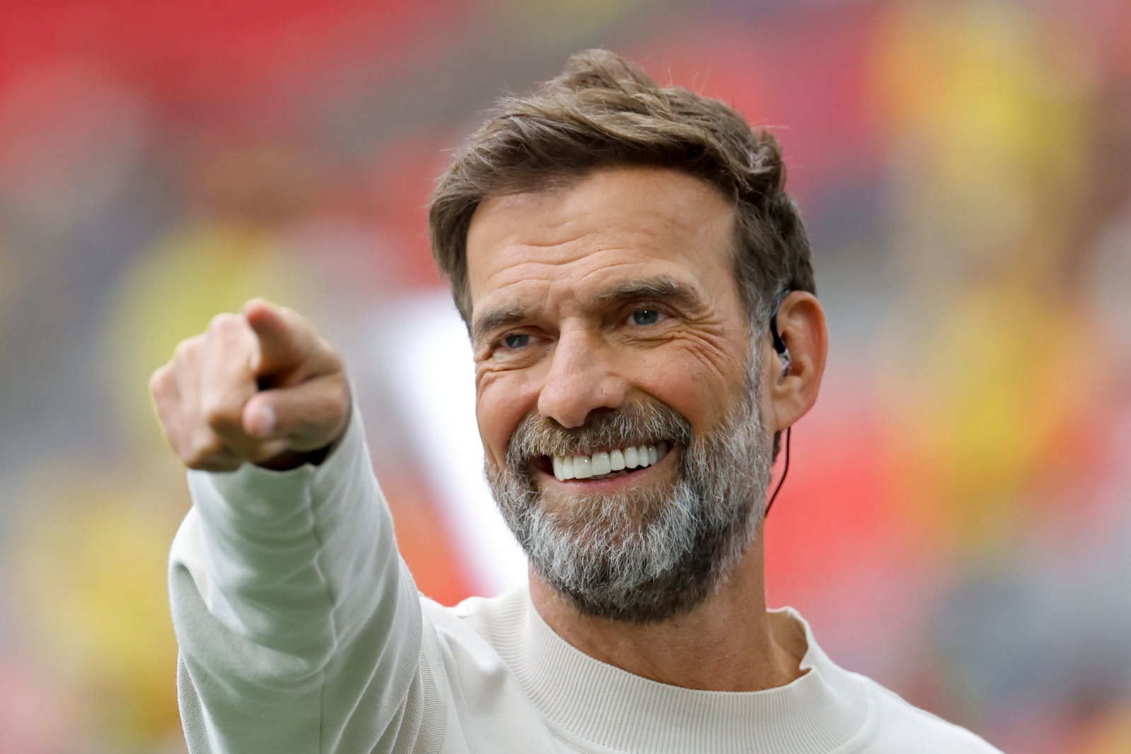 Jürgen Klopp ist bei der WM schon in einer Rolle als Schattenbundestrainer. 