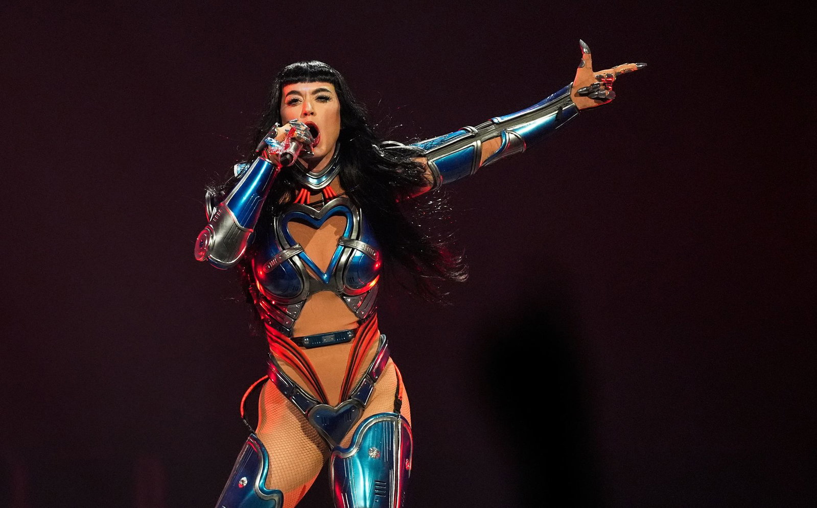 Katy Perry, hier bei einem Auftritt in der US-Stadt Inglewood, machte mit einem Hüpf-Video in Stuttgart von sich reden.