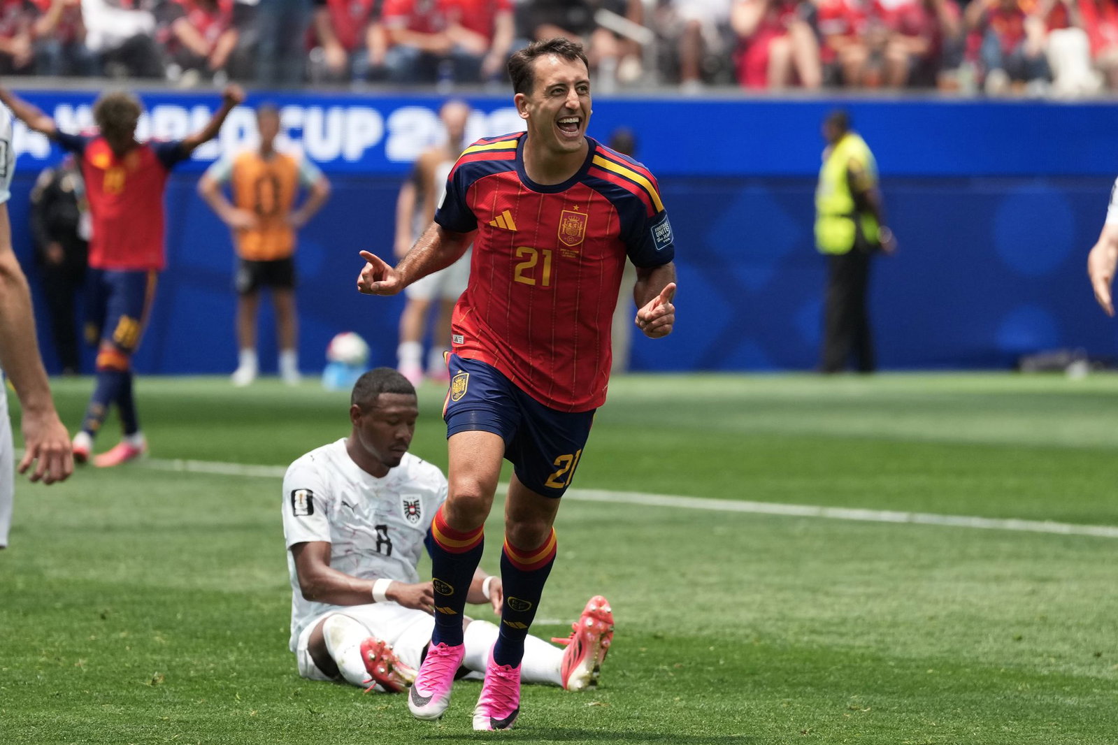 Oyarzabal erzielte das verdiente 1:0 für Spanien.