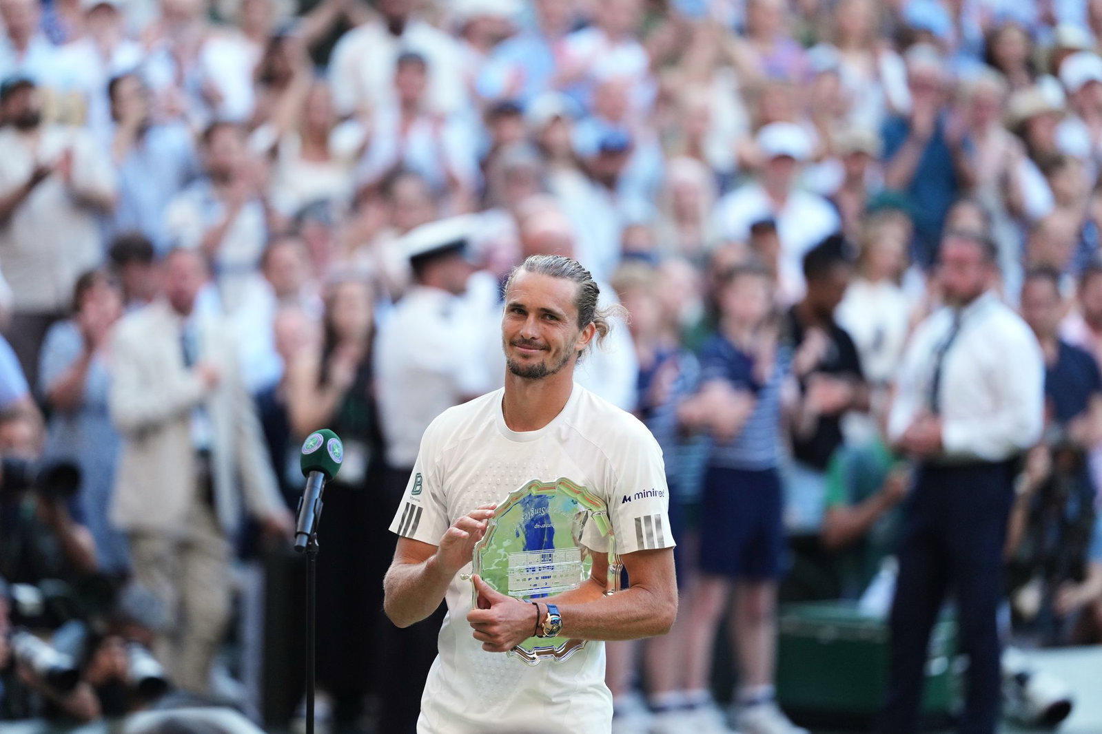 Alexander Zverev ist zufrieden mit einem «fantastischen Turnier».