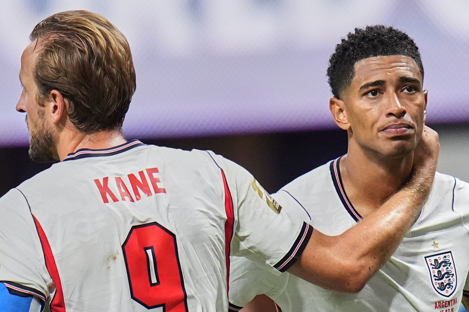 Enttäuschung pur: Englands Schlüsselspieler Harry Kane und Jude Bellingham.